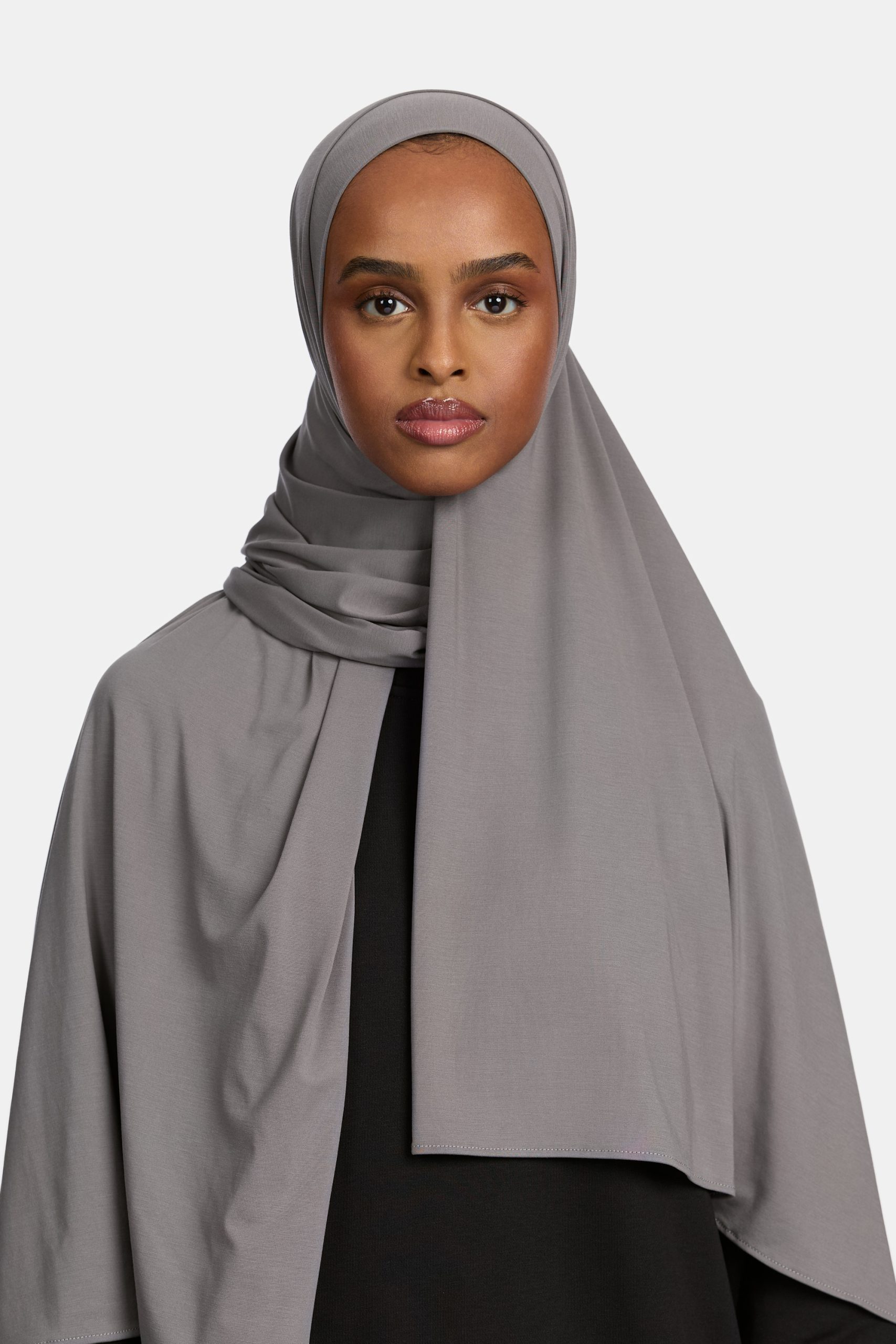 Breathable jersey scarf Steel Grey