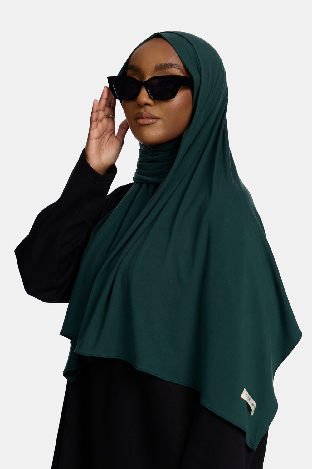 Breathable jersey scarf Forest Green - Afbeelding 2