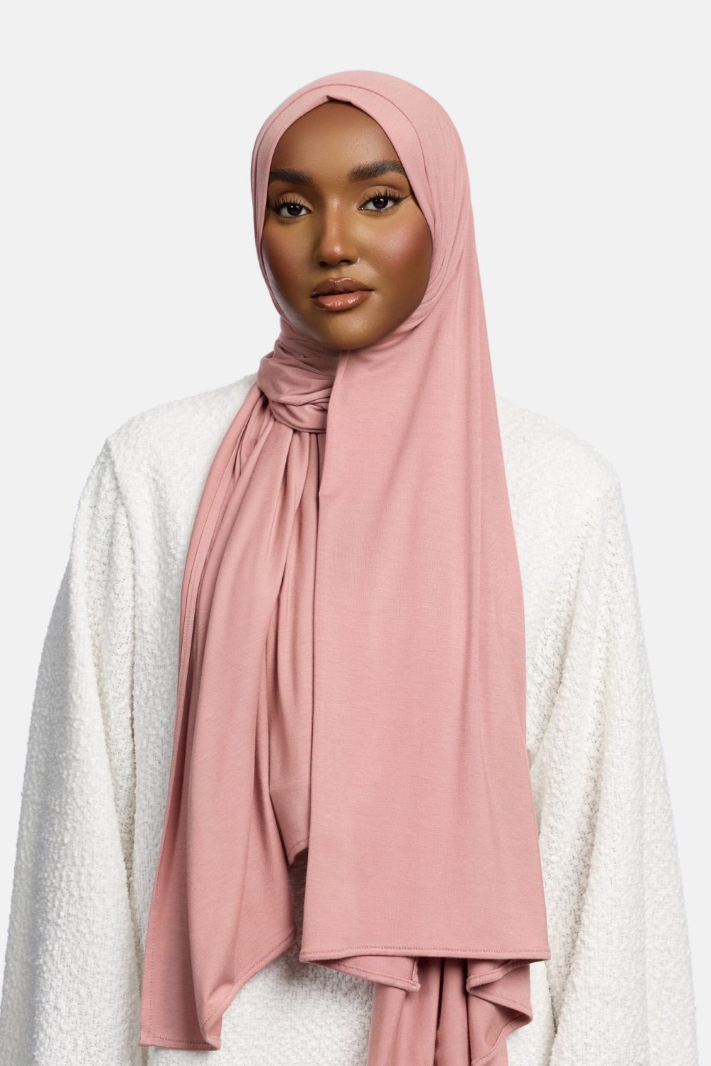 Bamboo jersey scarf Soft Bush