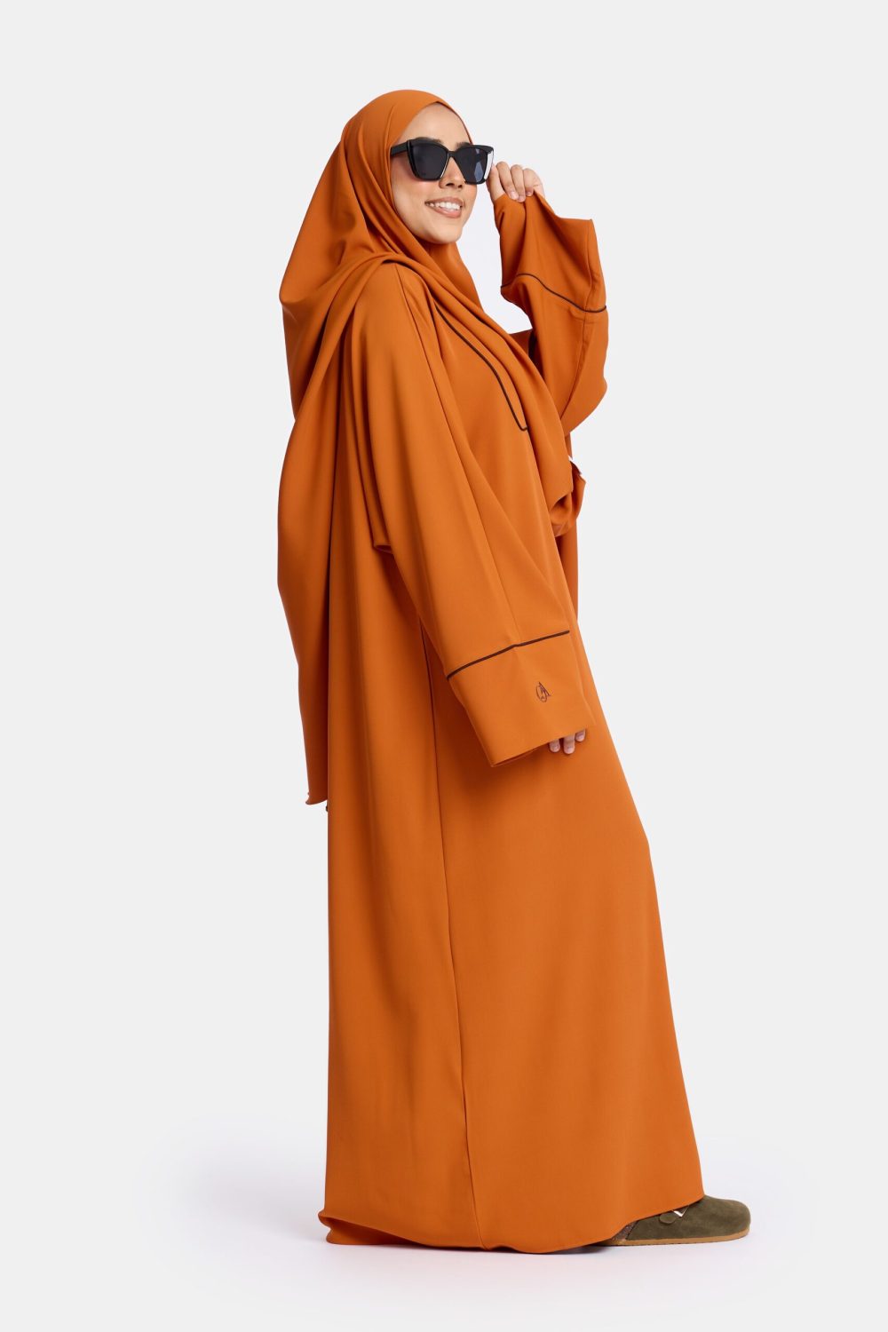 Farasha Stripe Éclat Terracotta - Afbeelding 4
