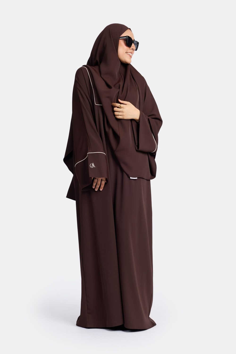 Farasha Stripe Éclat Night brown - Afbeelding 3