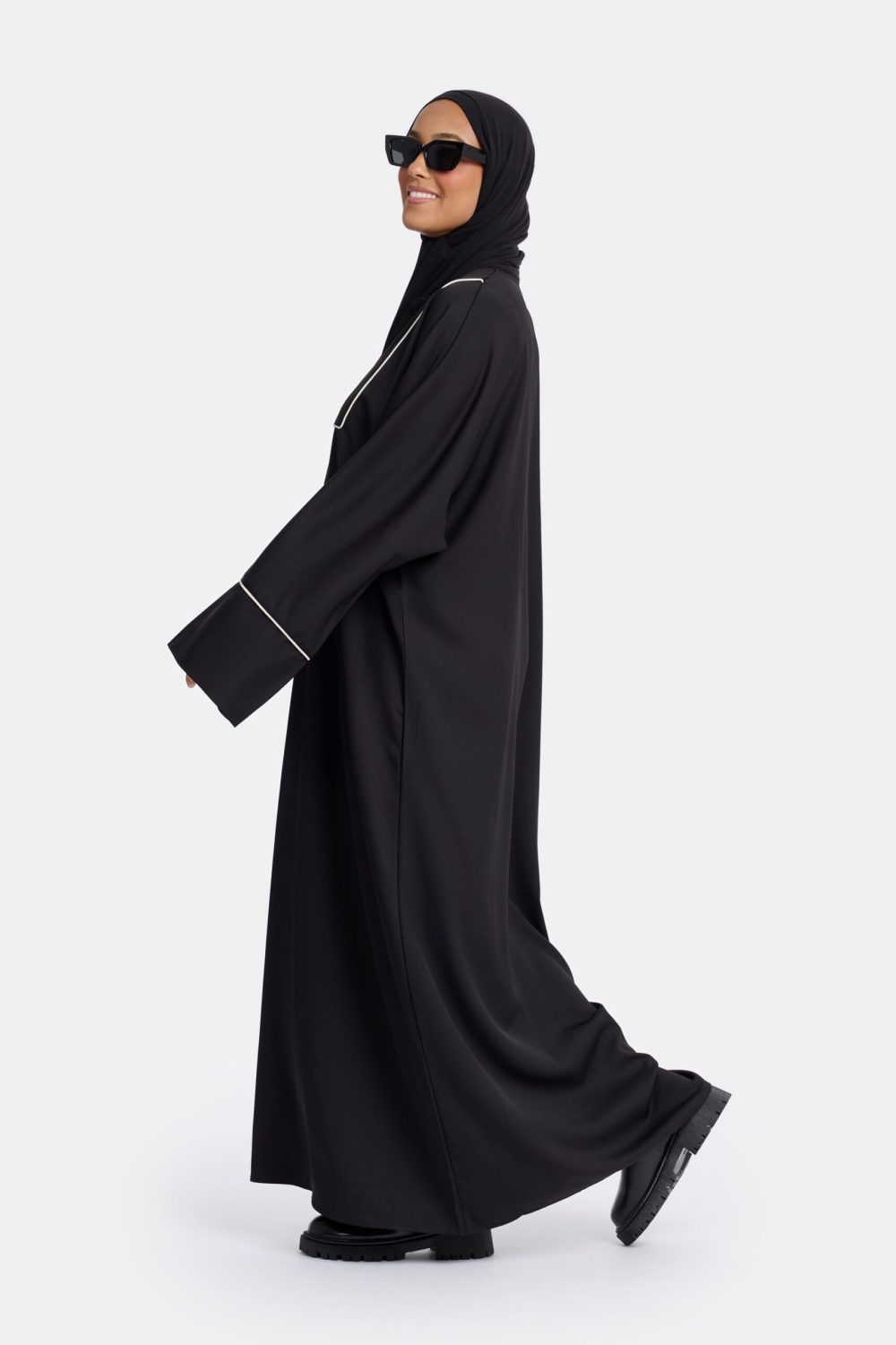 Farasha Stripe Éclat Black - Afbeelding 4