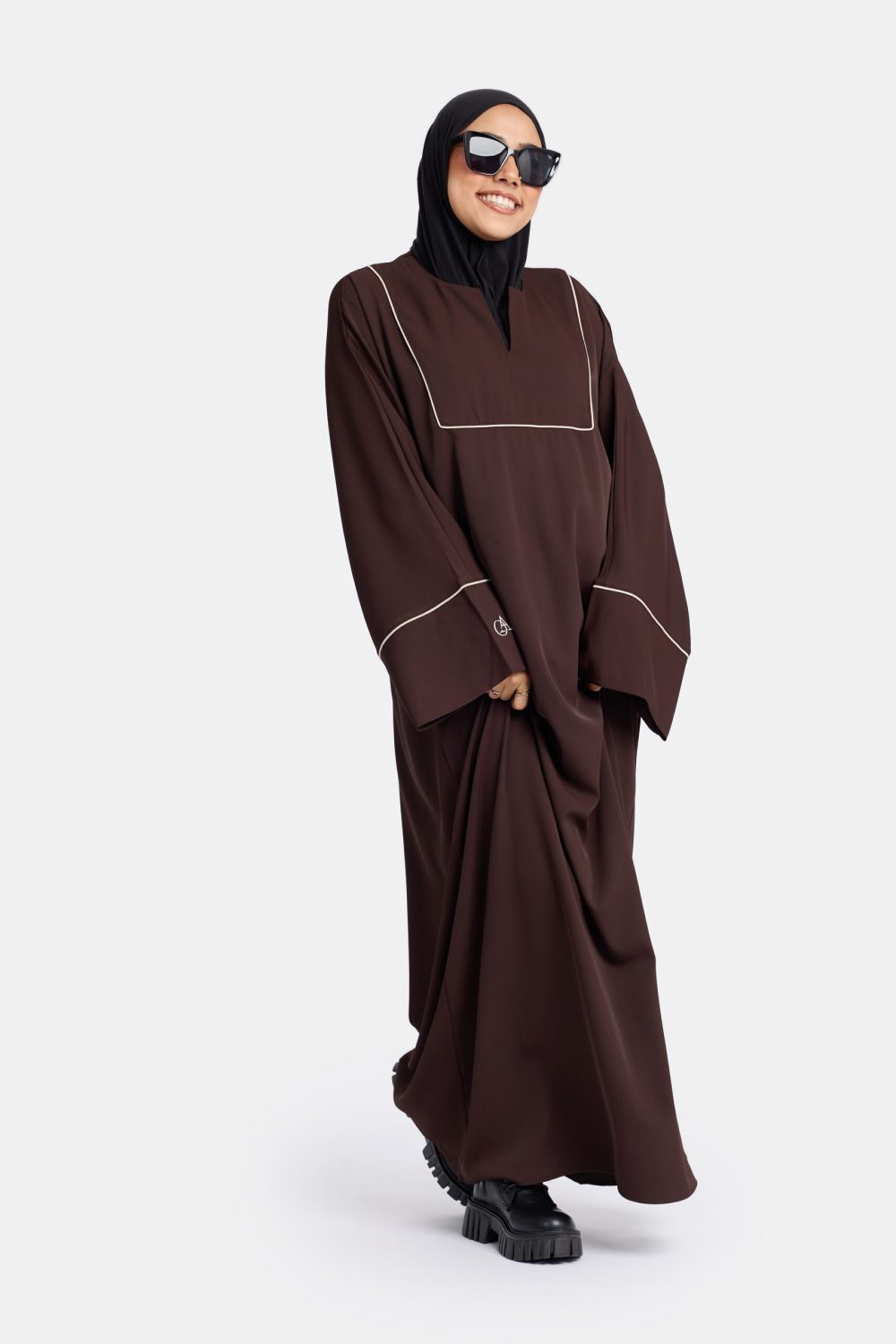Farasha Stripe Éclat Night brown