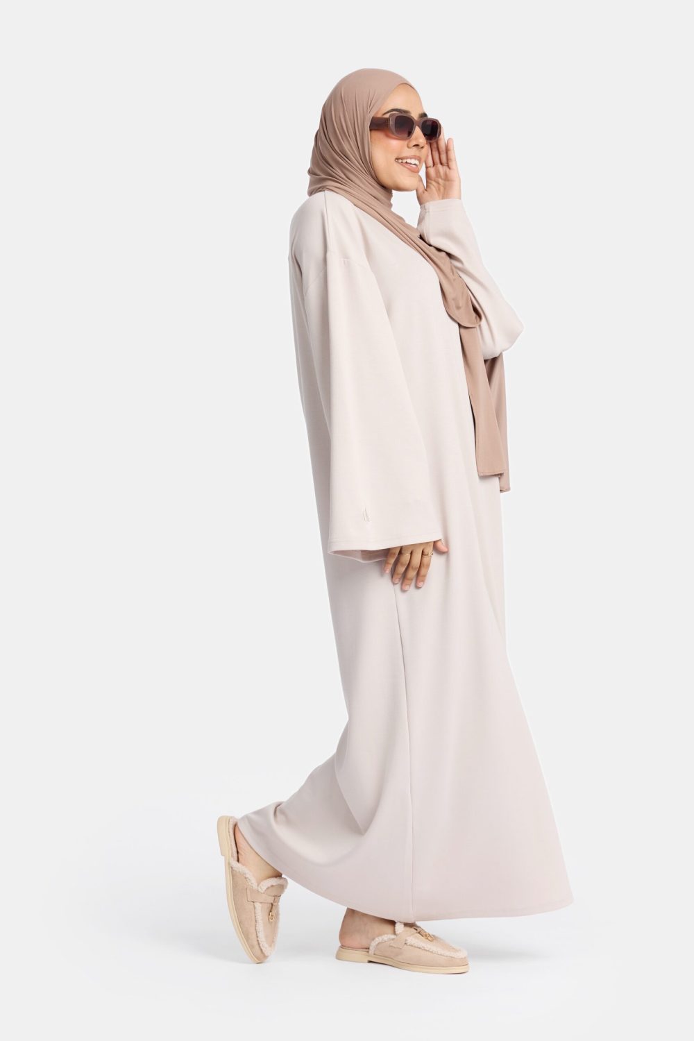 Sweater abaya Ivory - Afbeelding 2