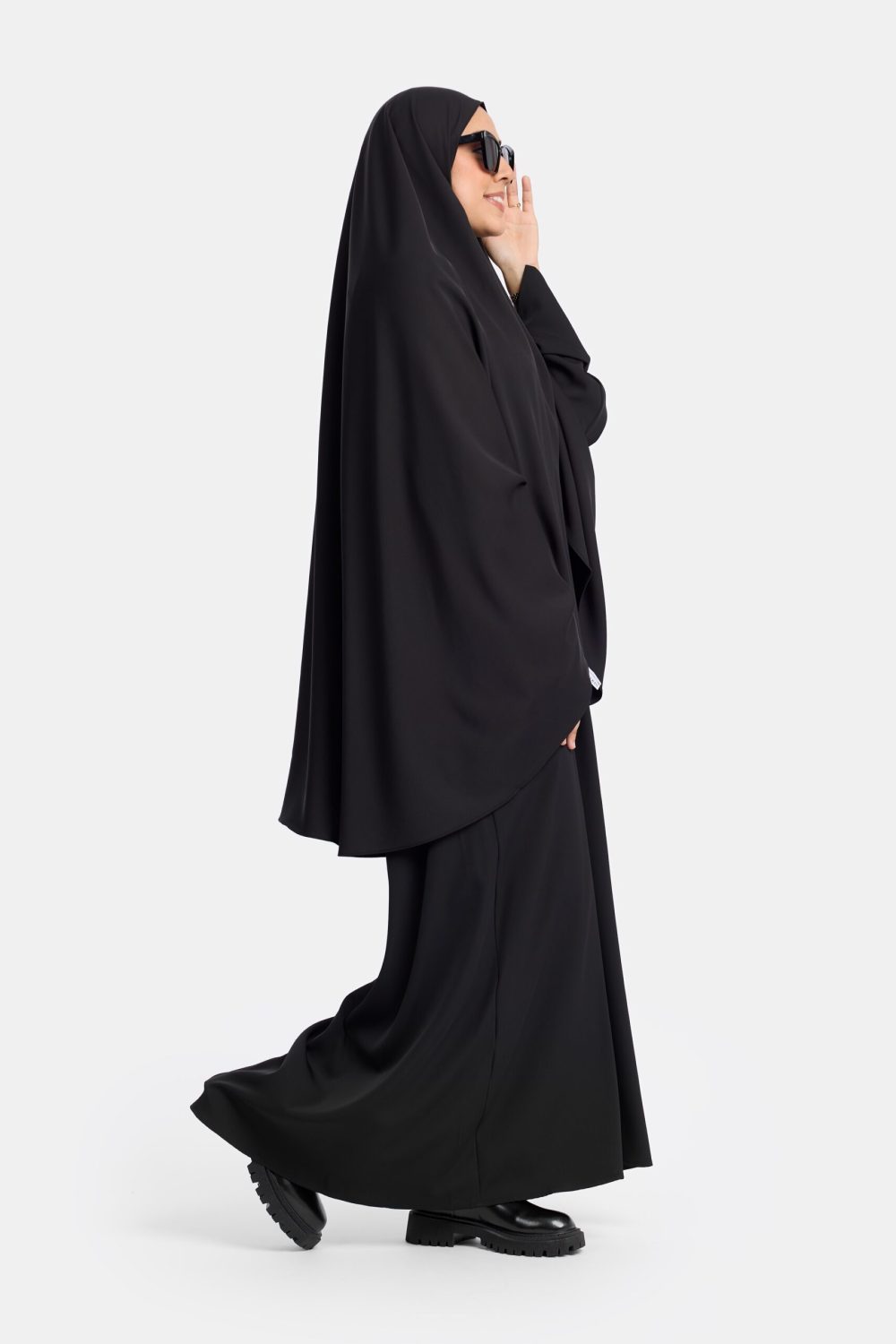Heup khimar black (oversized collectie)