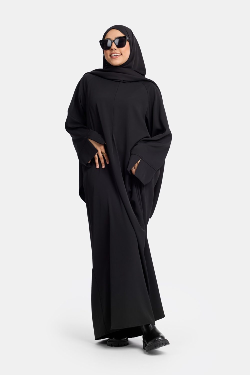 Oversized abaya Black