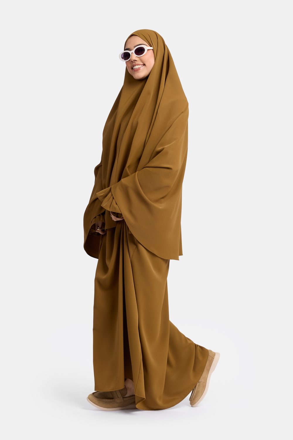 Excellent khimar Sepia