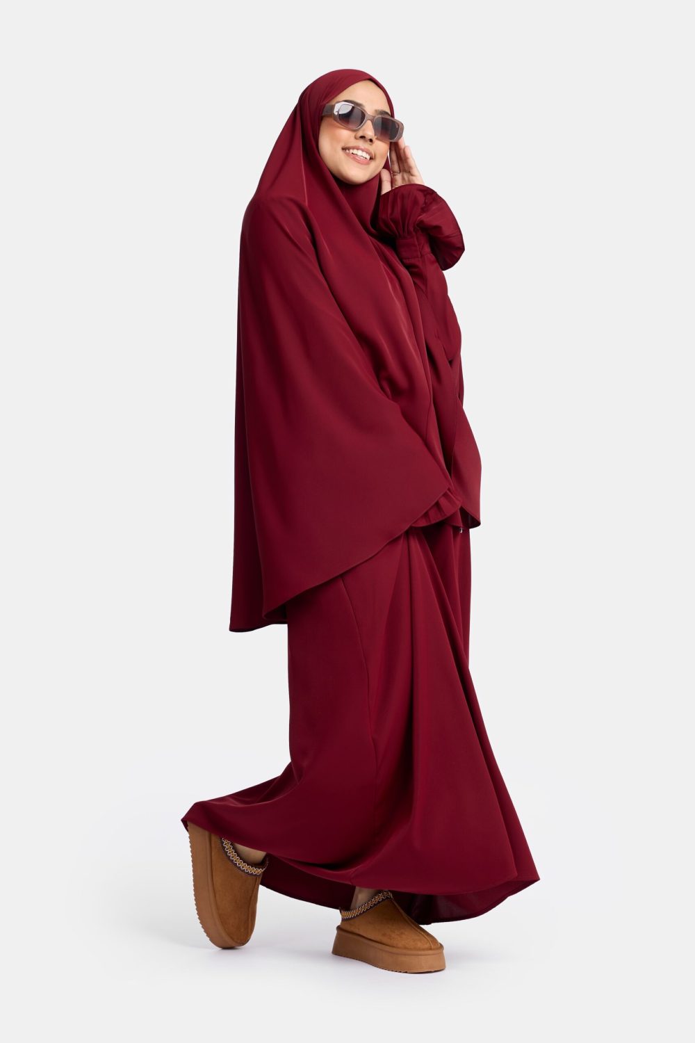 Excellent heup khimar Bordeaux
