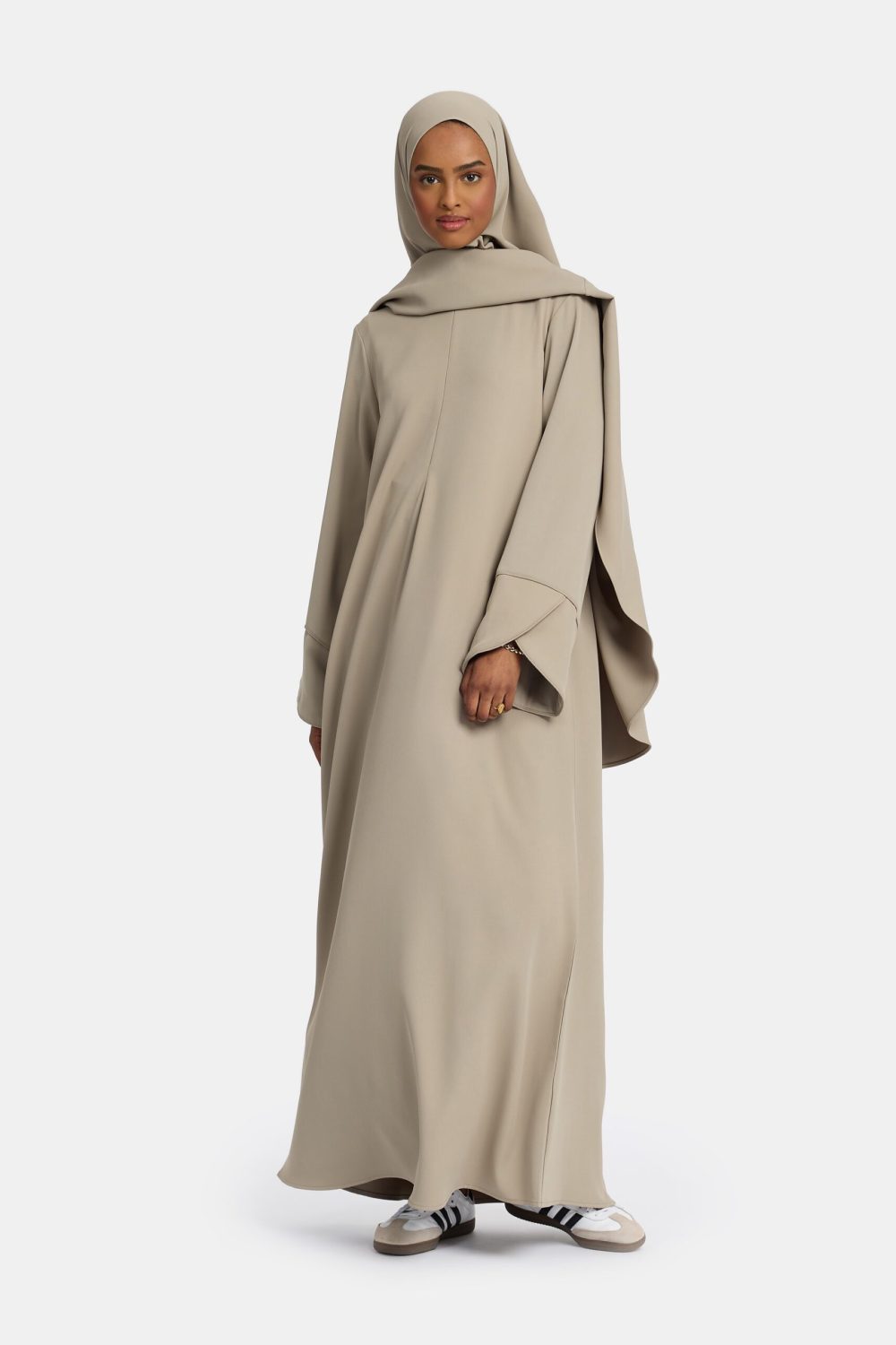 Opulentia abaya Sage Grey