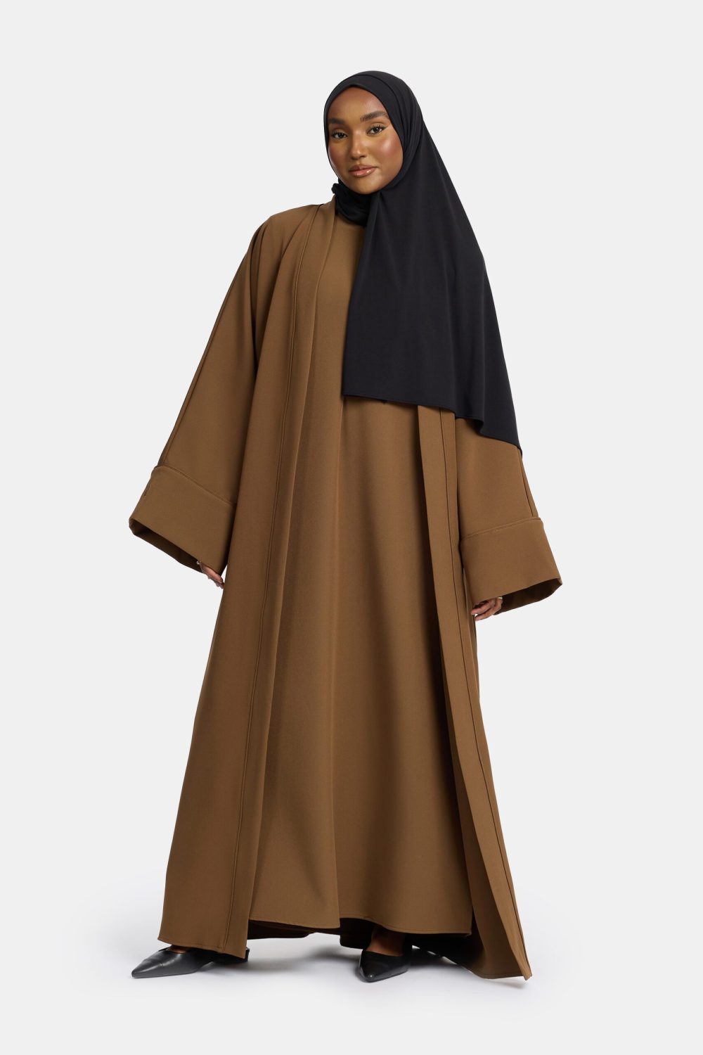 Oversized kimono and abaya set Earth