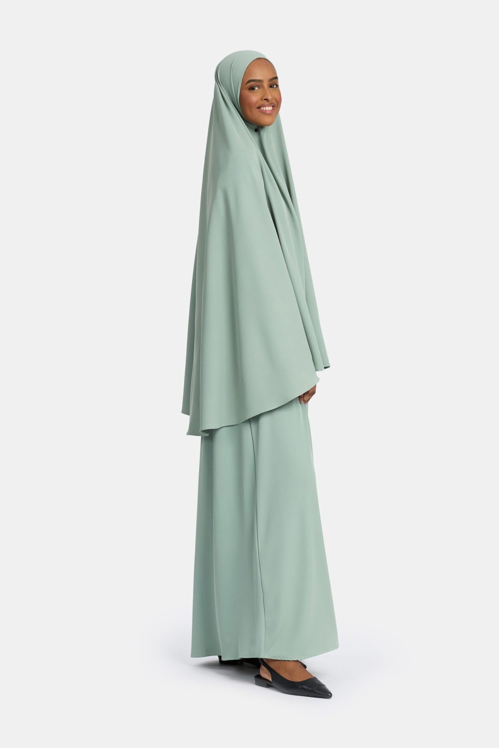 Heup khimar Mint (opulentia collectie) - Afbeelding 2