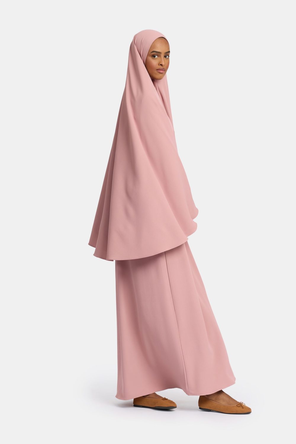Heup khimar Rose (opulentia collectie)