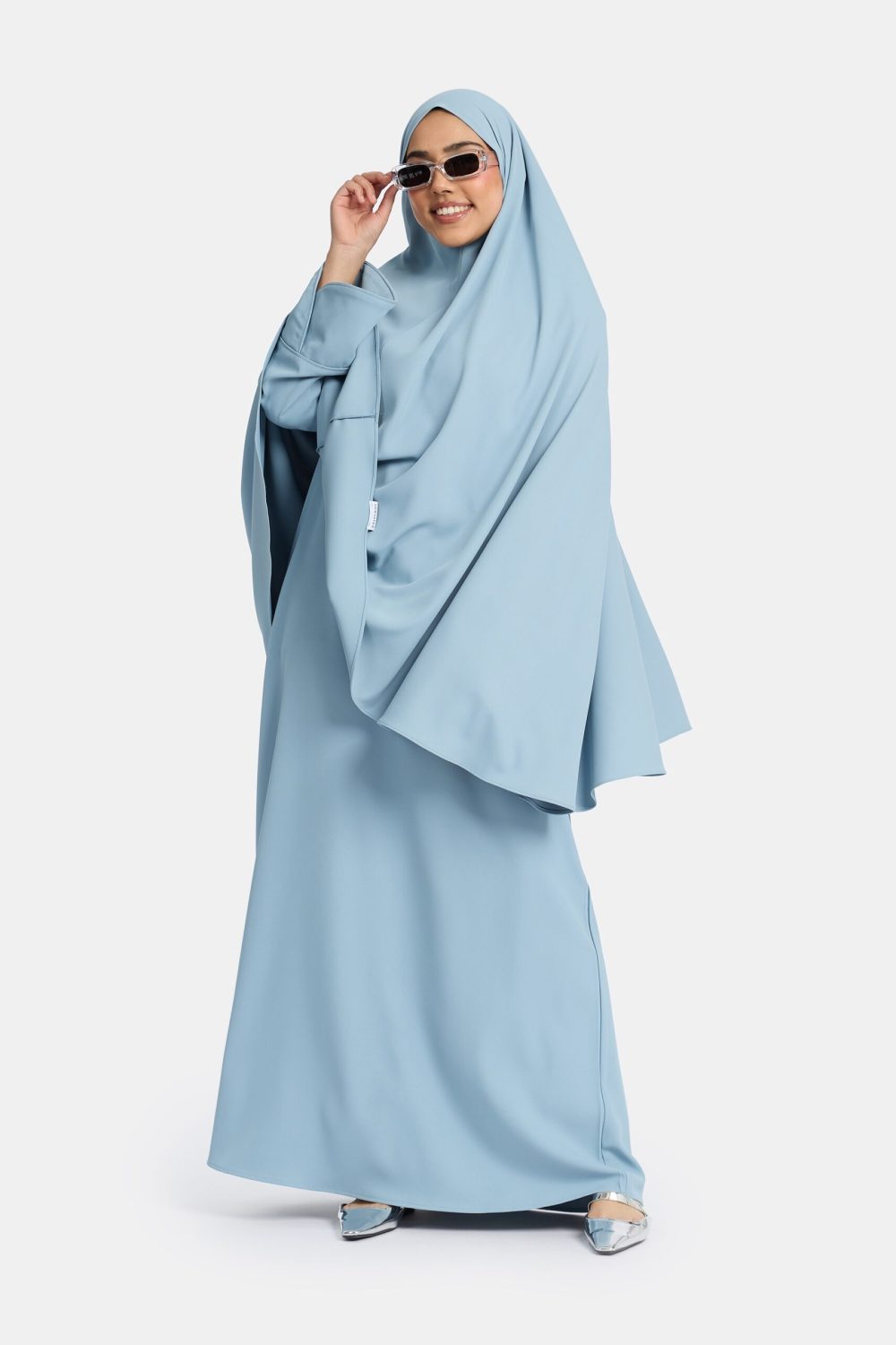 Heup khimar Pure Blue (opulentia collectie) - Afbeelding 2