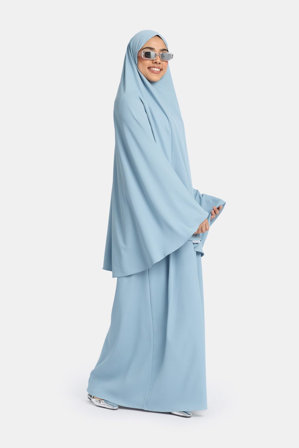 Heup khimar Pure Blue (opulentia collectie)