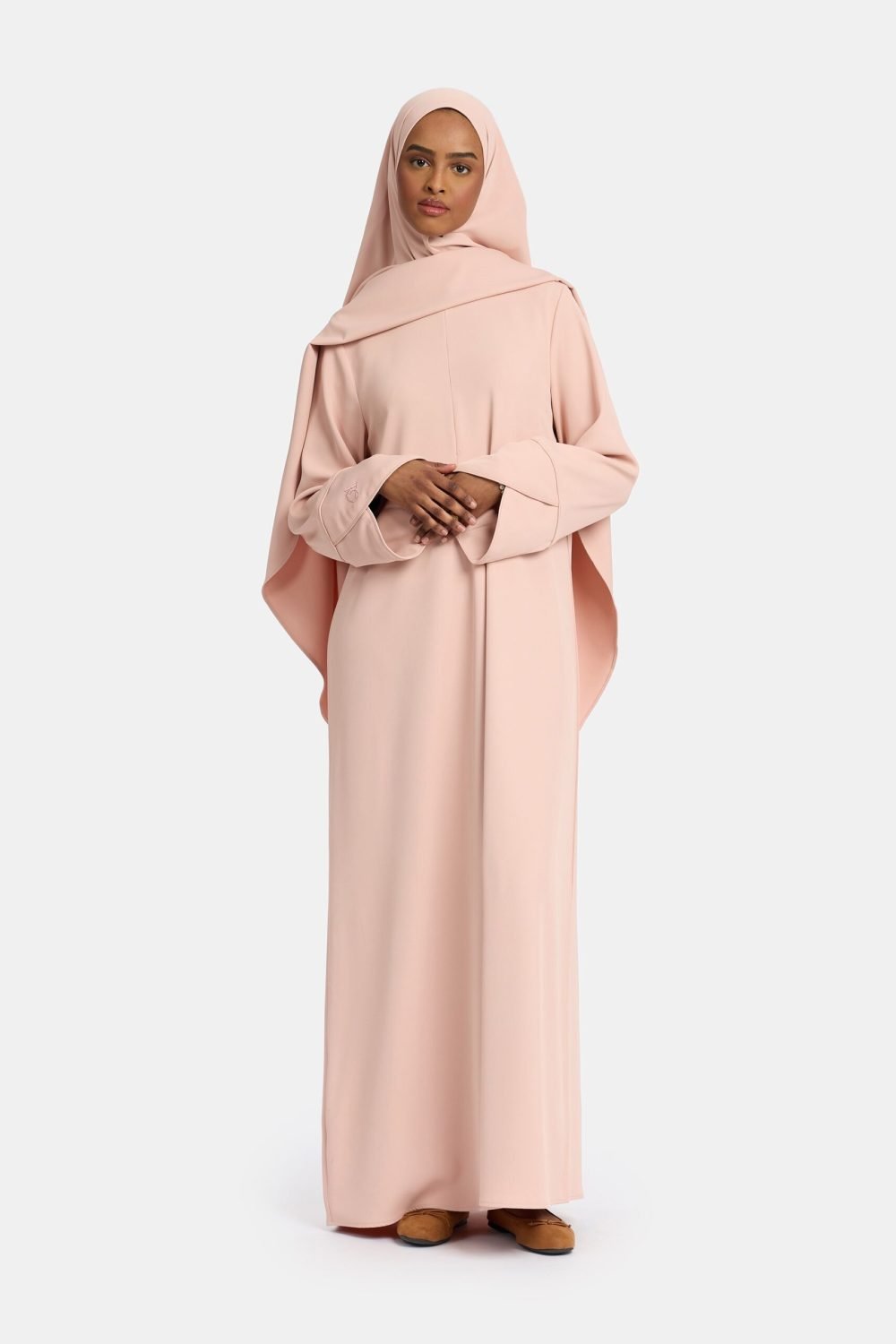 Opulentia abaya Baby Pink - Afbeelding 3