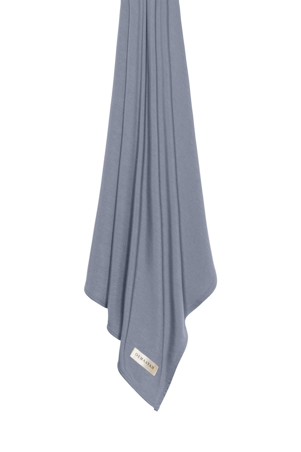 Bamboo jersey scarf Jeans Grey - Afbeelding 3