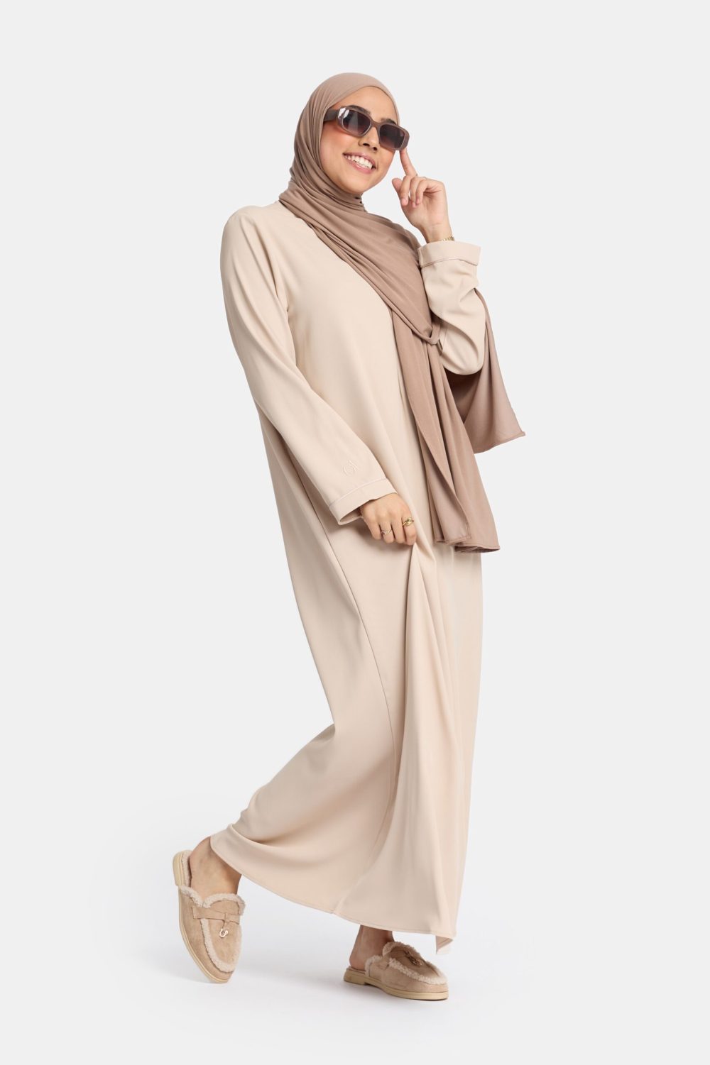 Kimono and abaya set Ivory - Afbeelding 4