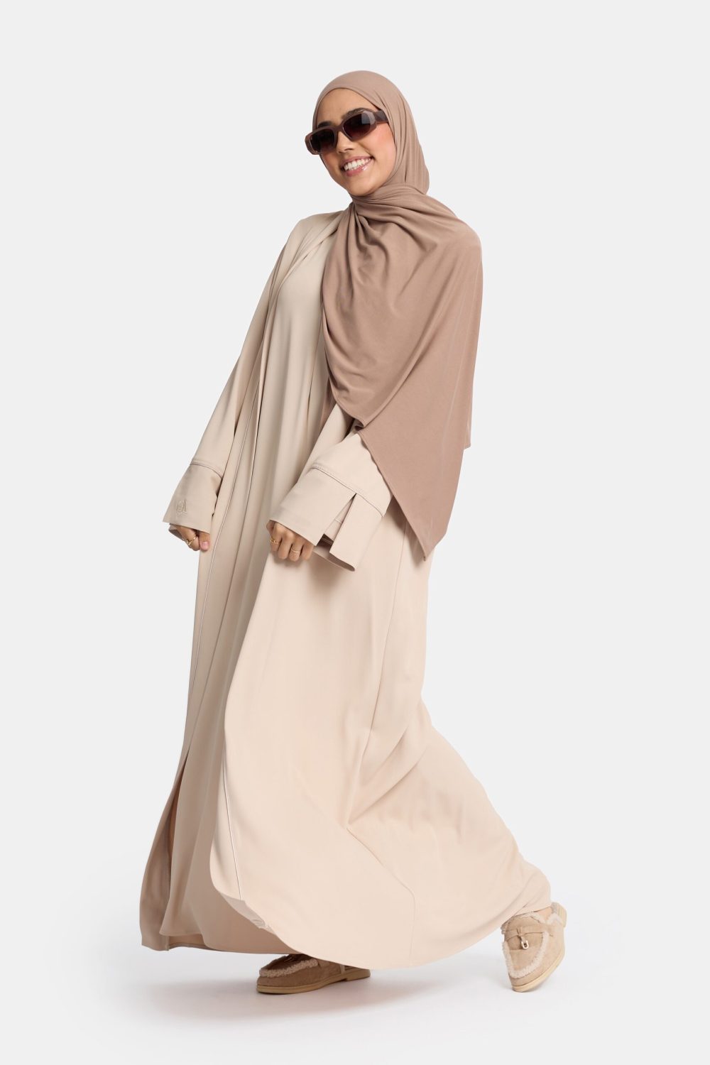 Kimono and abaya set Ivory - Afbeelding 2