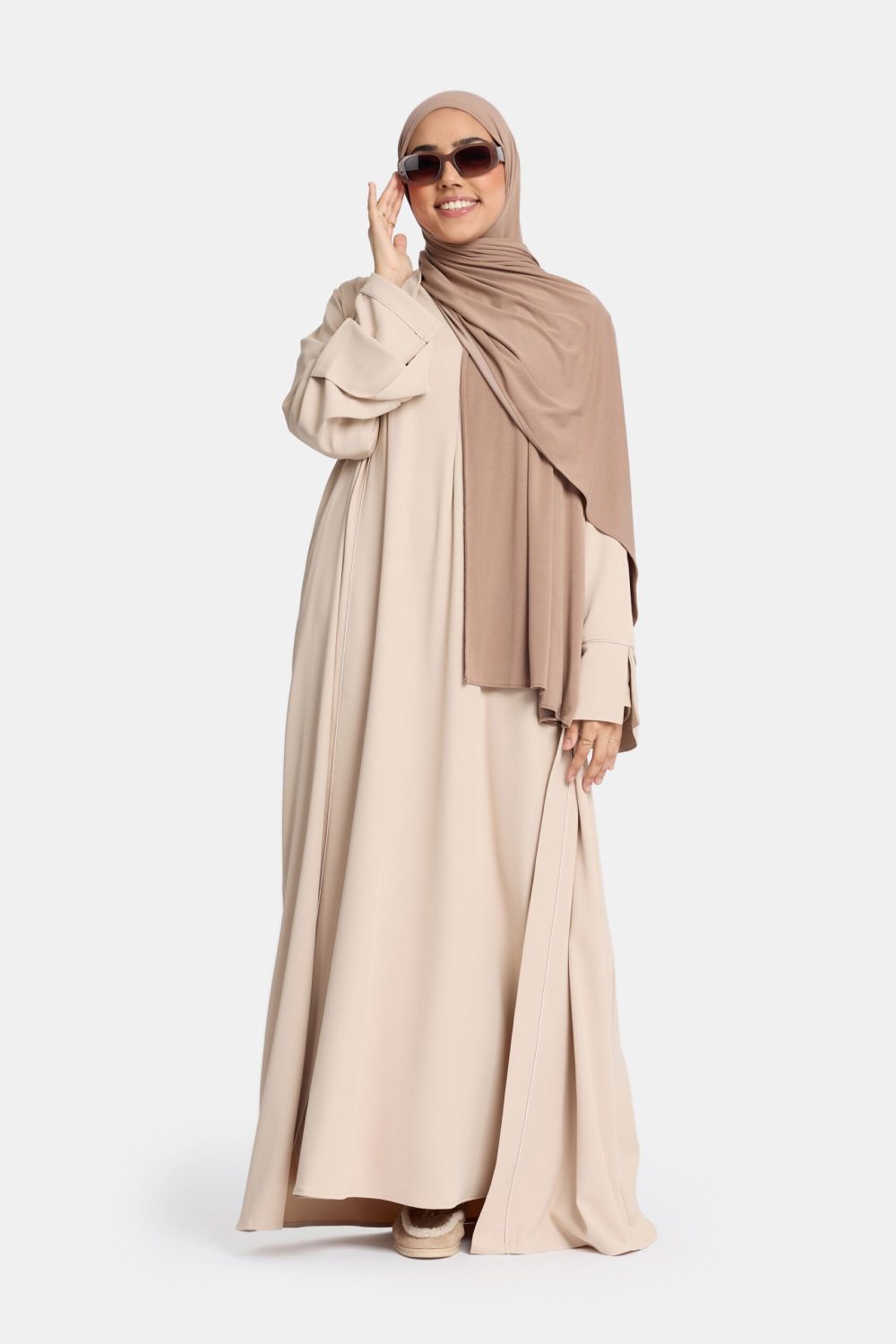 Kimono and abaya set Ivory