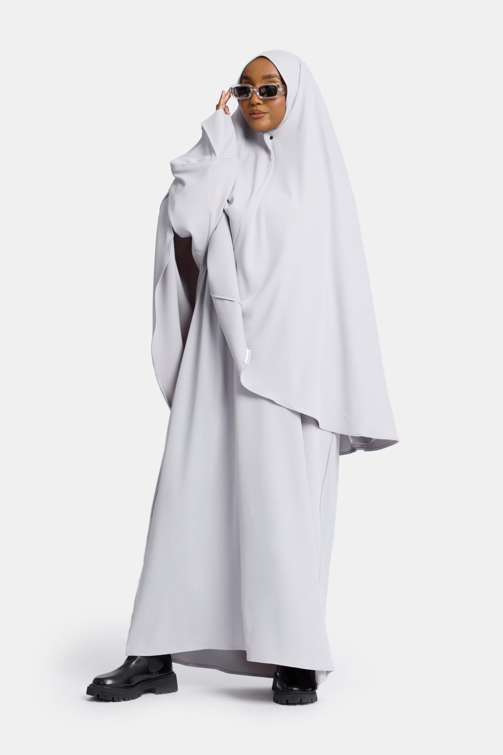 Heup khimar Cloud (Farasha Éclat collectie)