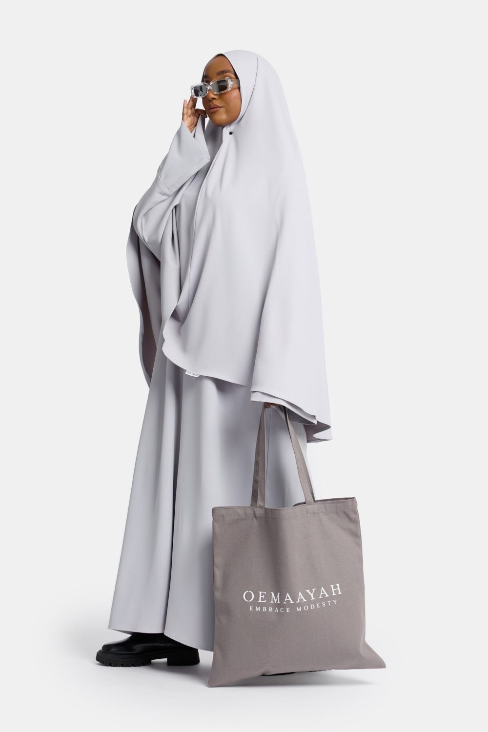 Heup khimar Cloud (Farasha Éclat collectie) - Afbeelding 3