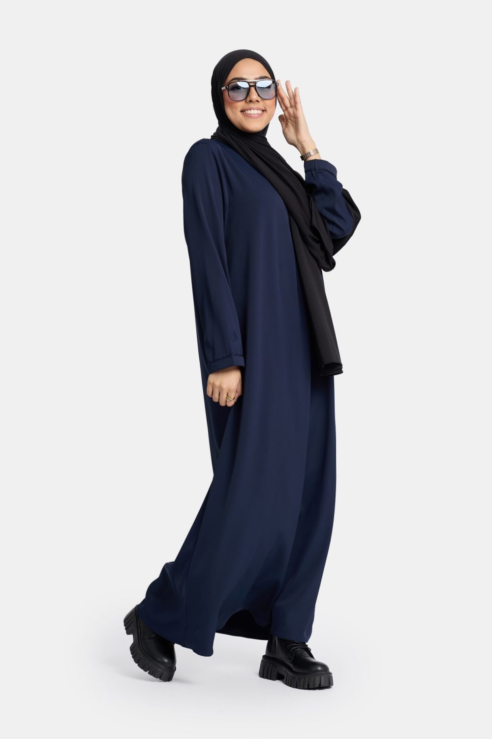 Kimono and abaya set Midnight Blue - Afbeelding 5