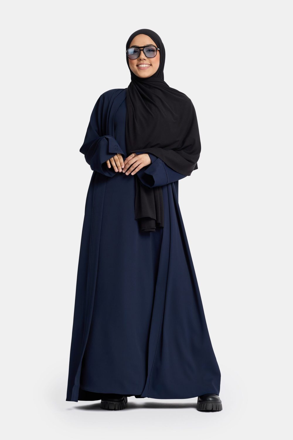 Kimono and abaya set Midnight Blue - Afbeelding 3