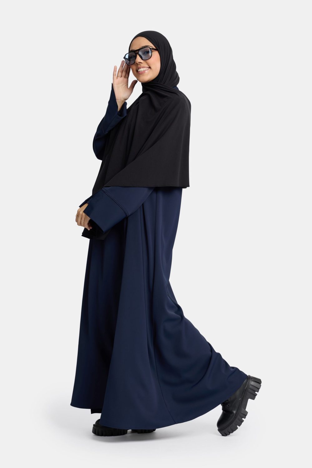 Kimono and abaya set Midnight Blue - Afbeelding 2