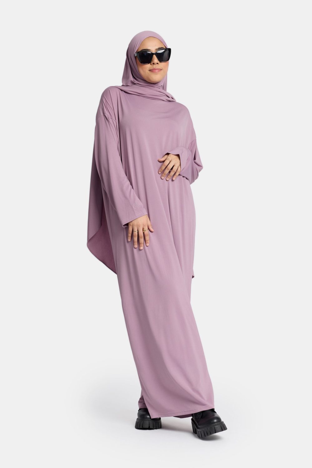 Jersey abaya Dove - Afbeelding 2