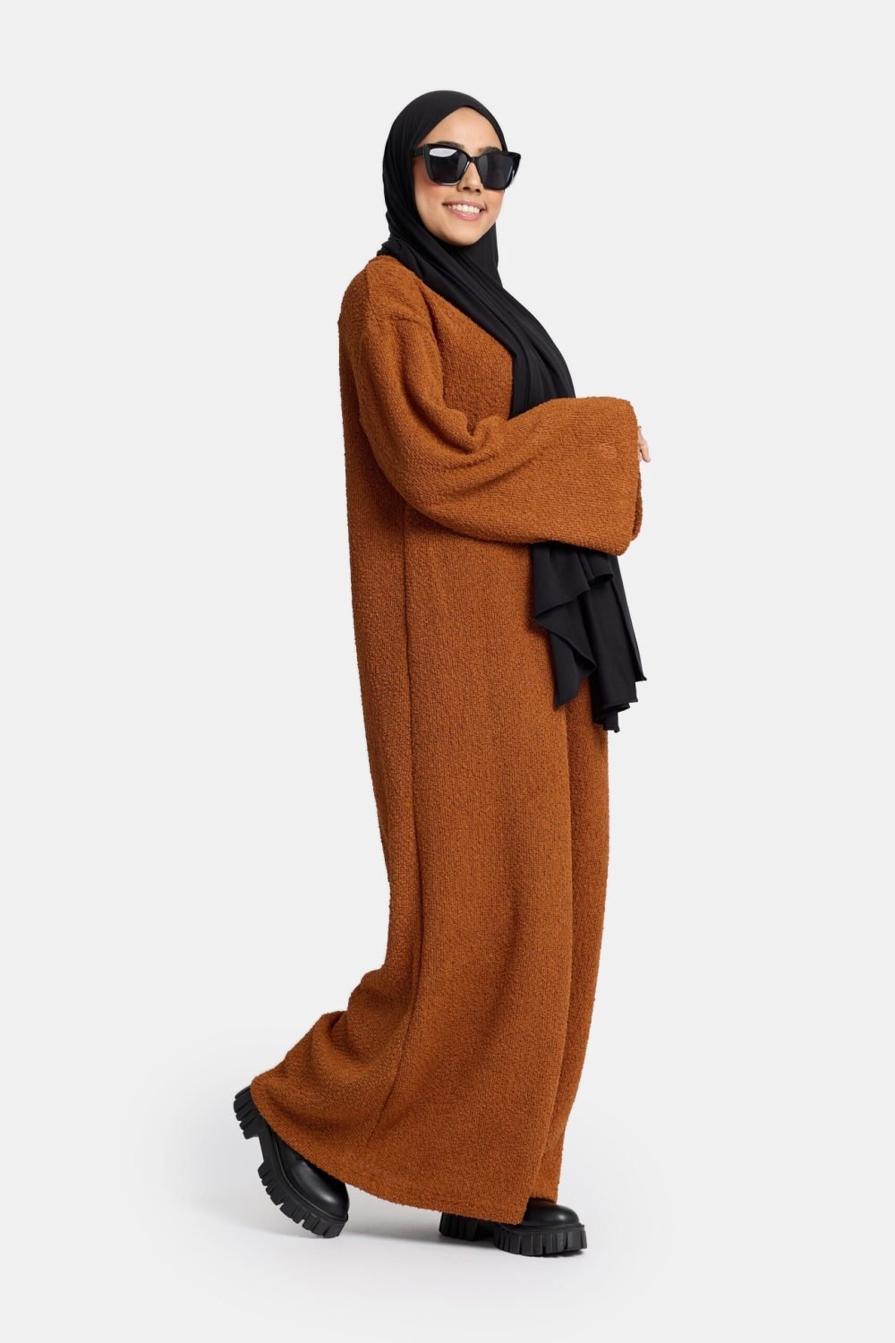 Teddy abaya Warm Bronze - Afbeelding 2