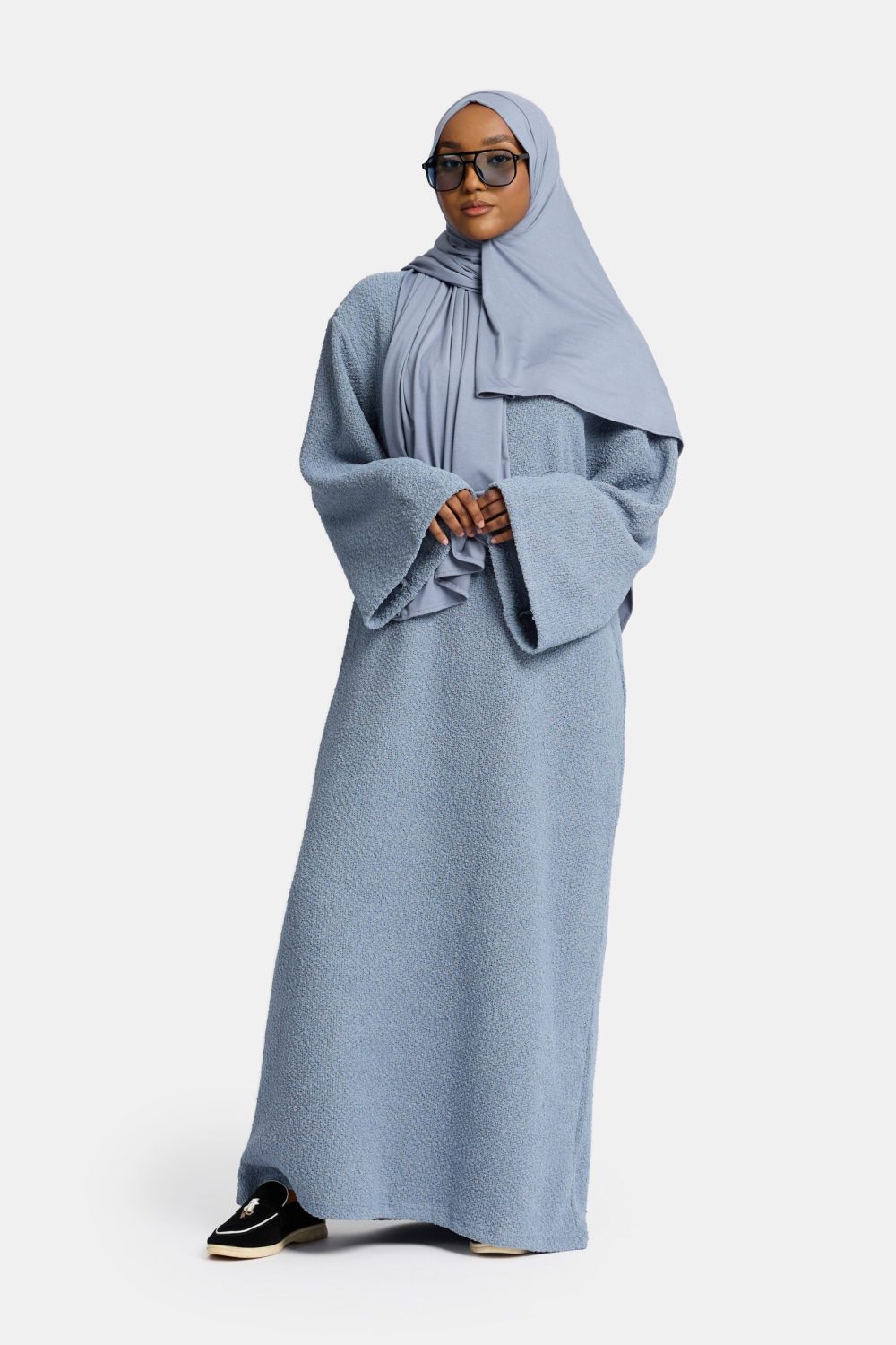 Teddy abaya Ocean Blue - Afbeelding 2