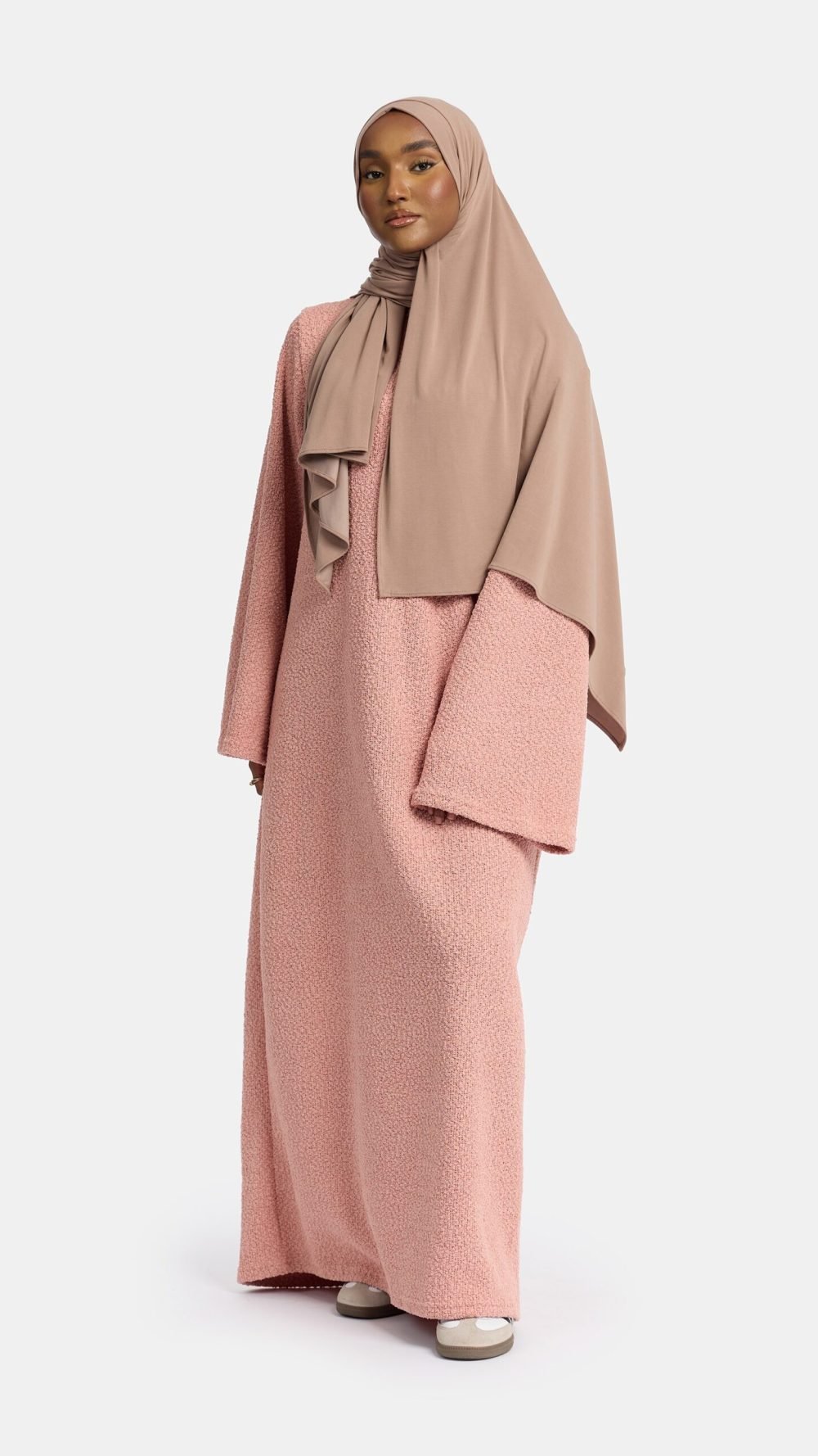 Teddy abaya Blush