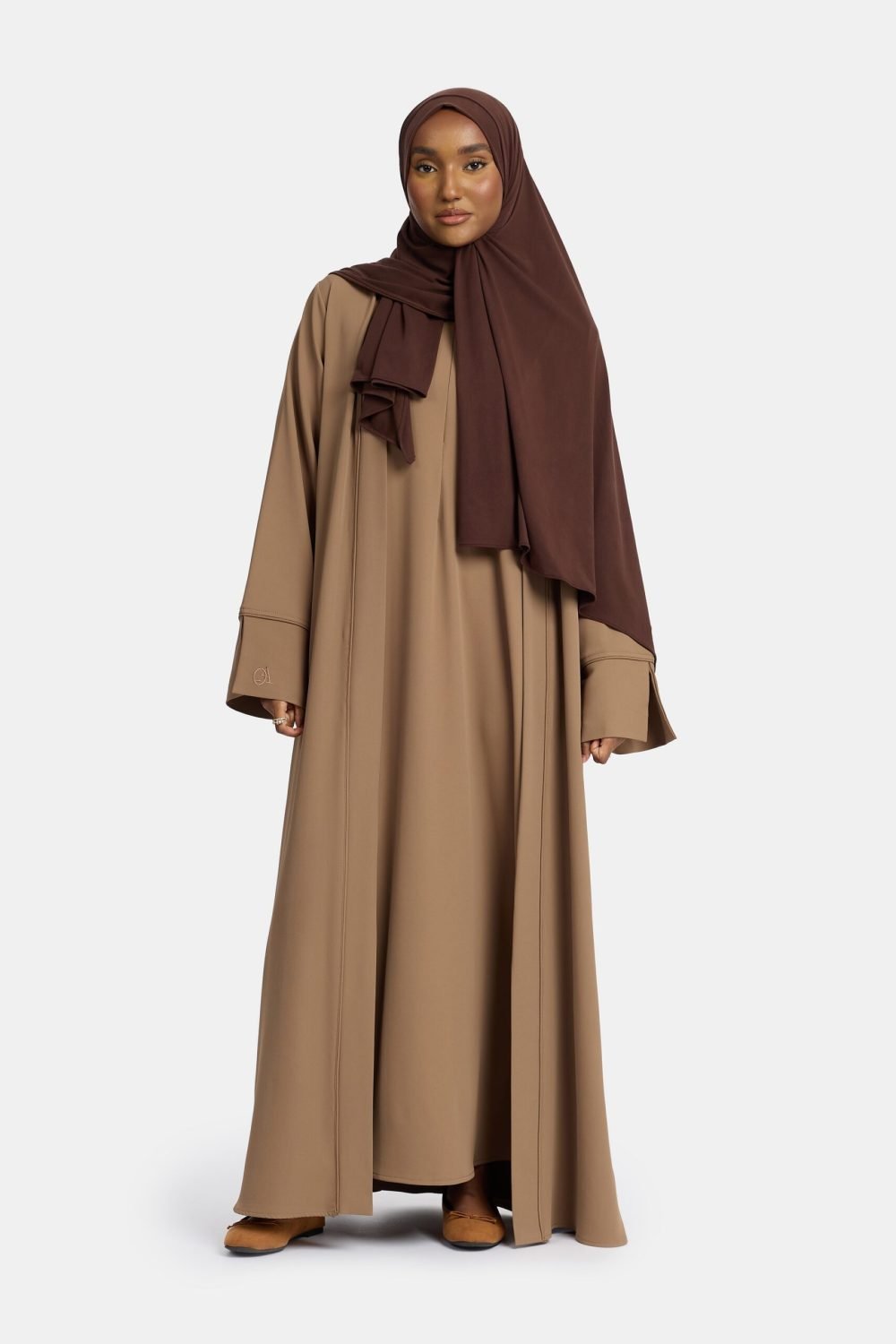 Kimono and abaya set Dark Artichoke - Afbeelding 2