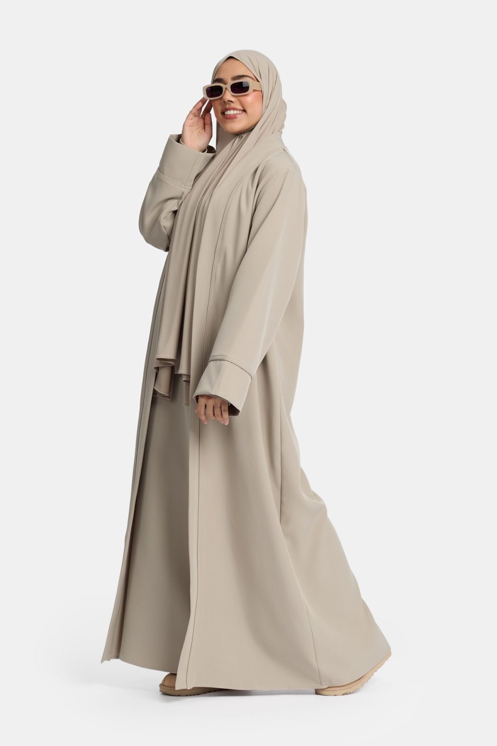 Classic kimono Grey Clay - Afbeelding 2