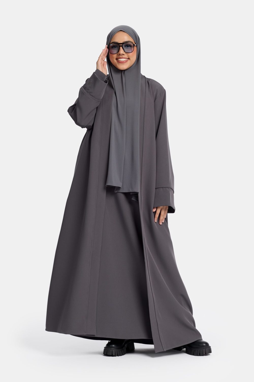 Classic kimono Marble Grey - Afbeelding 4