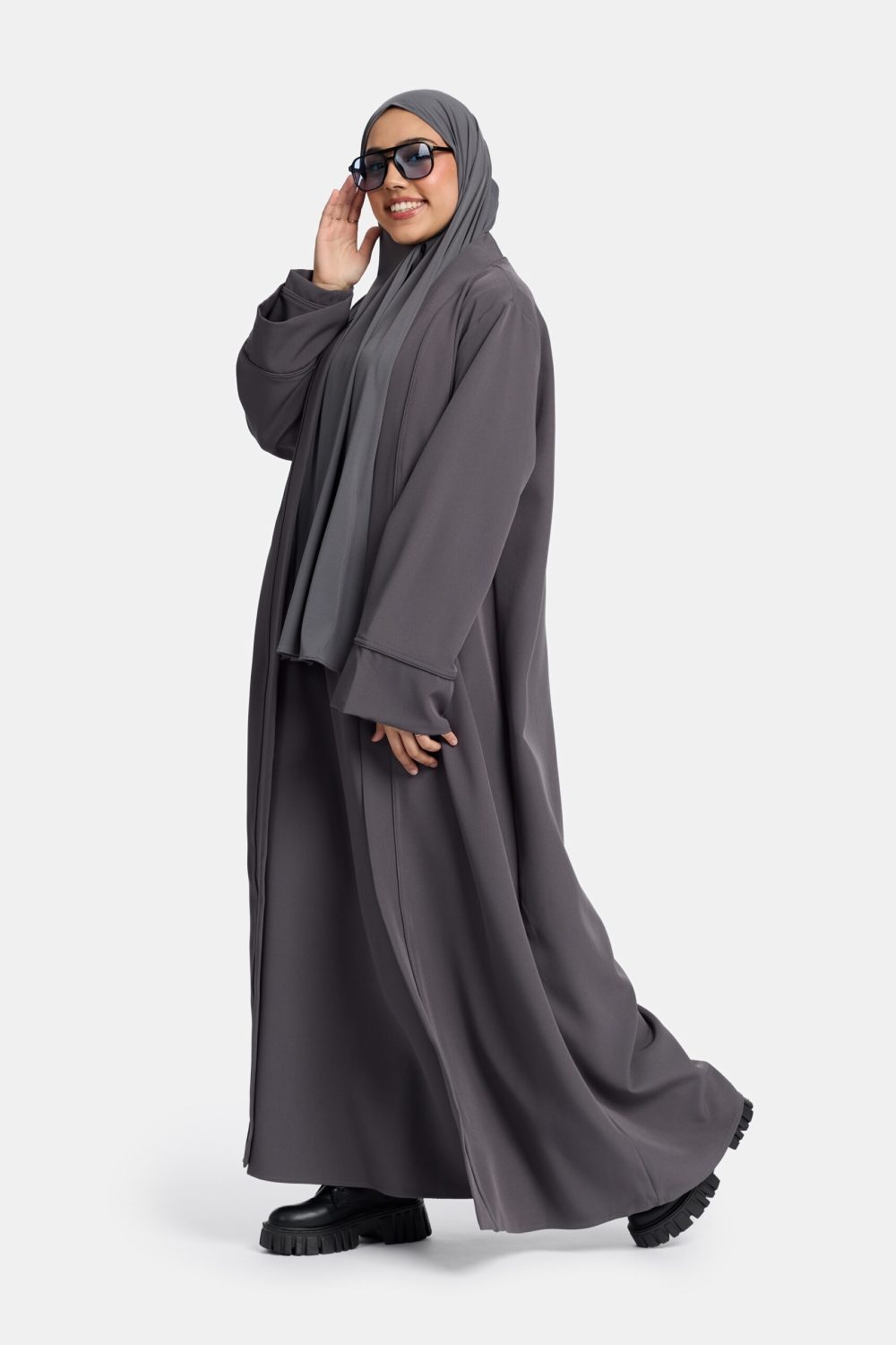 Classic kimono Marble Grey - Afbeelding 3