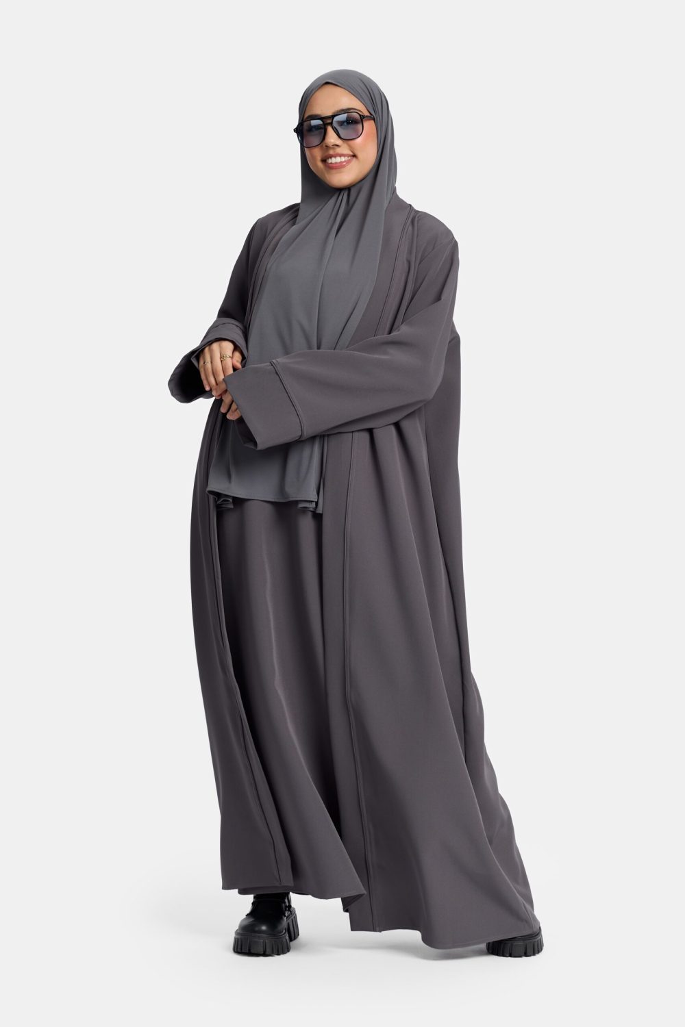 Classic kimono Marble Grey - Afbeelding 2