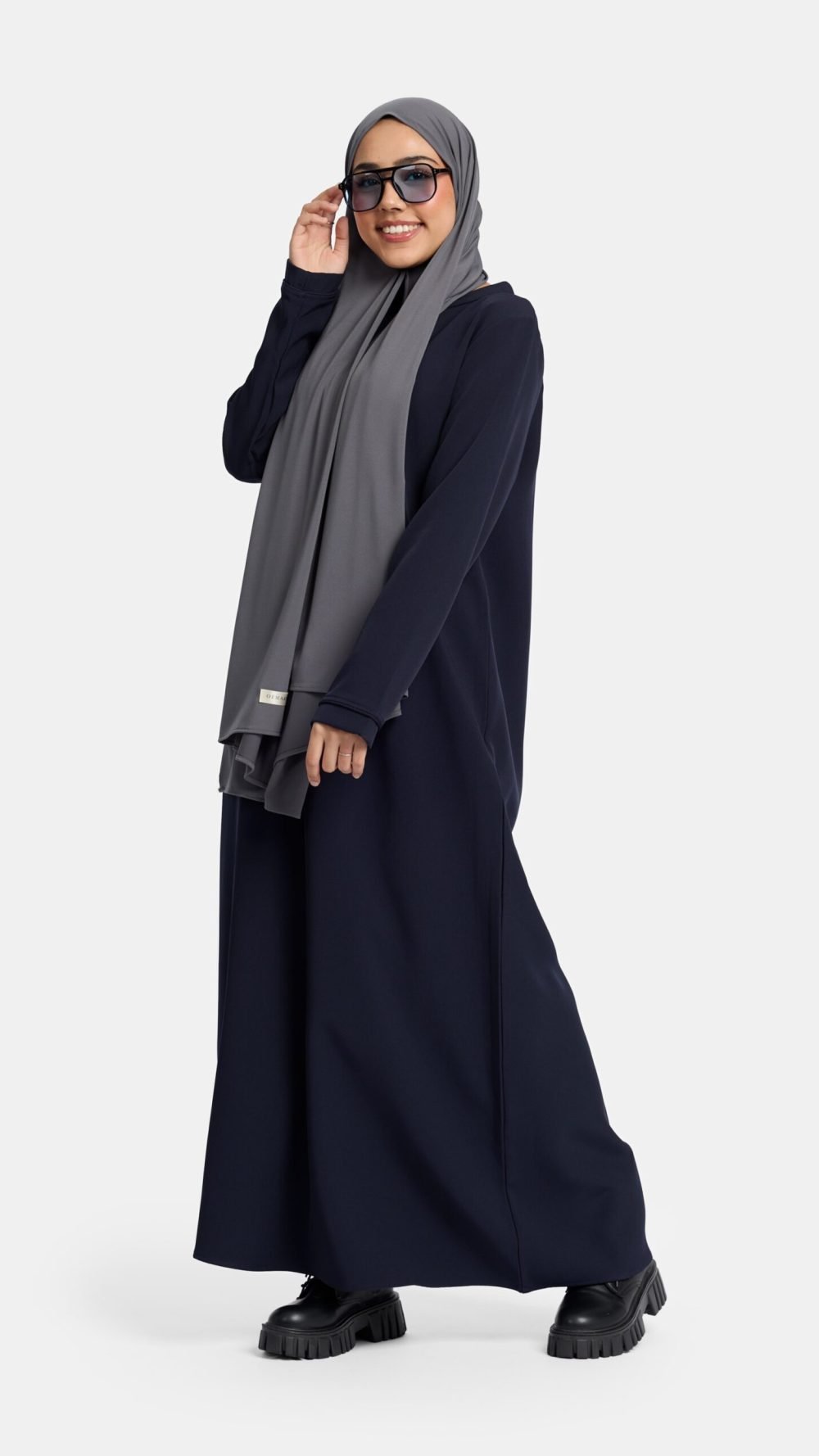 Classic abaya Smokey Blue
