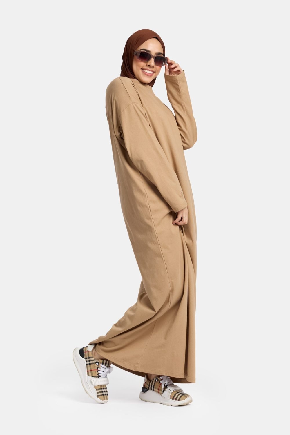 Cotton abaya Desert - Afbeelding 3