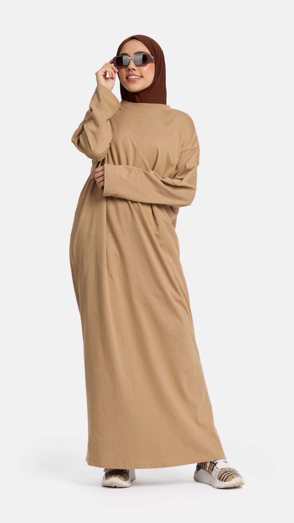 Cotton abaya Desert