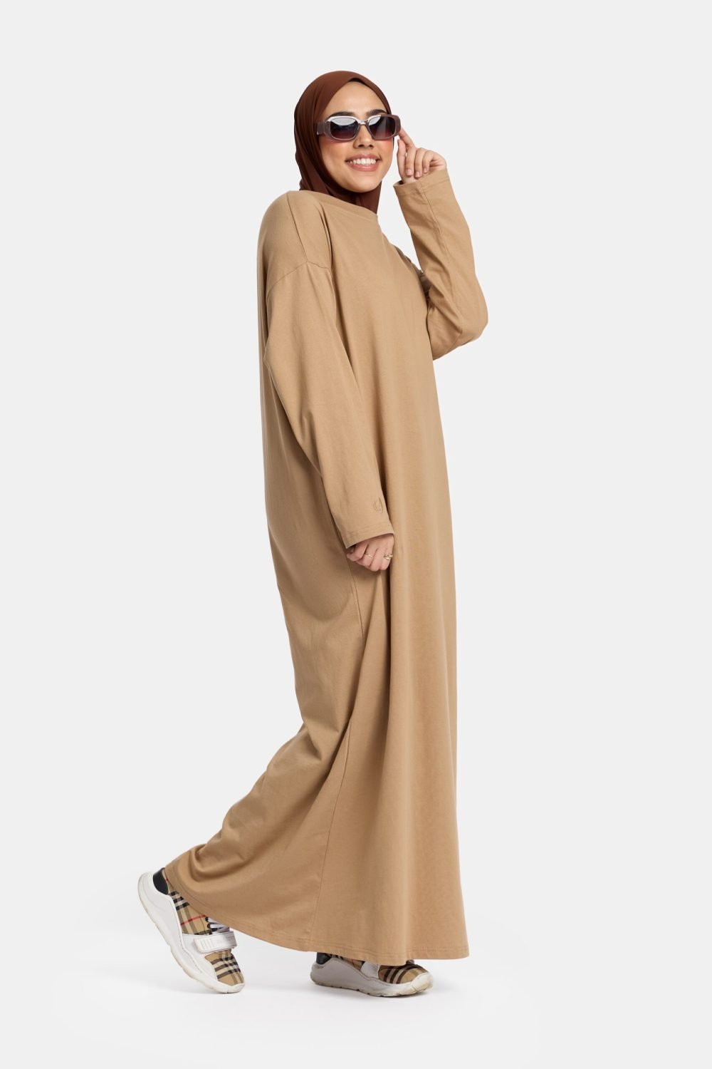 Cotton abaya Desert - Afbeelding 2