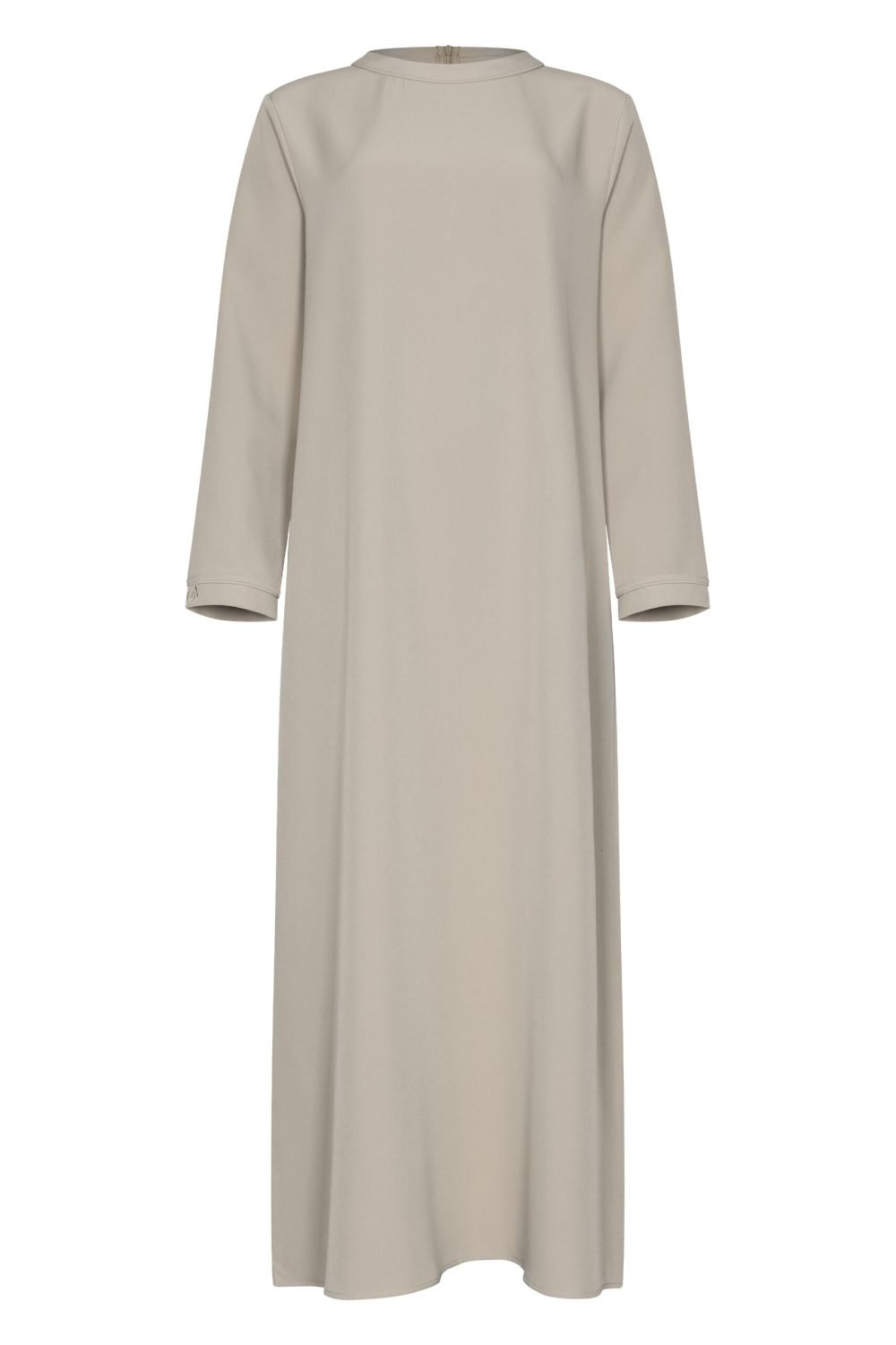 Classic abaya Grey Clay - Afbeelding 3
