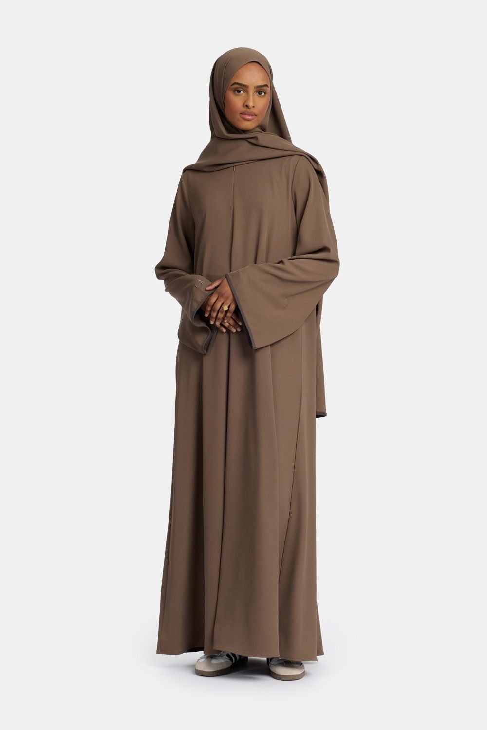 Magnet abaya and khimar set Umber - Afbeelding 4