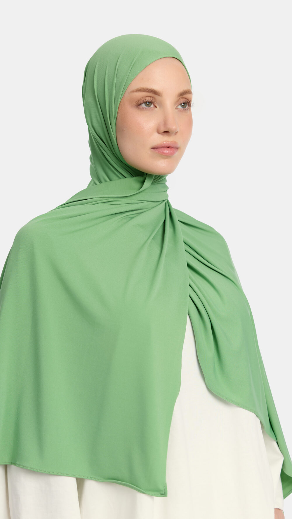 Premium jersey scarf Dark Mint - Afbeelding 2
