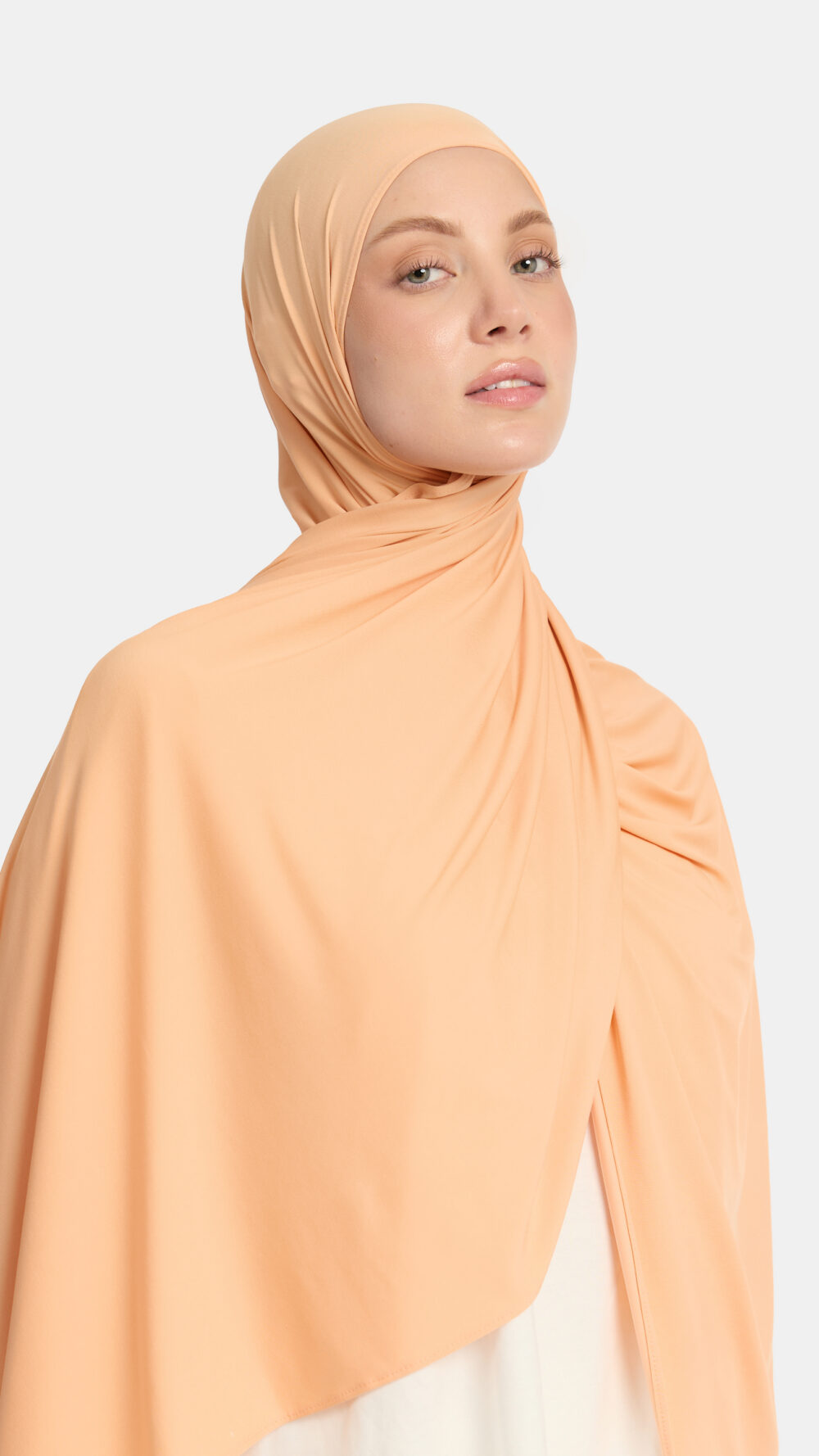 Breathable jersey scarf Powder Orange - Afbeelding 2