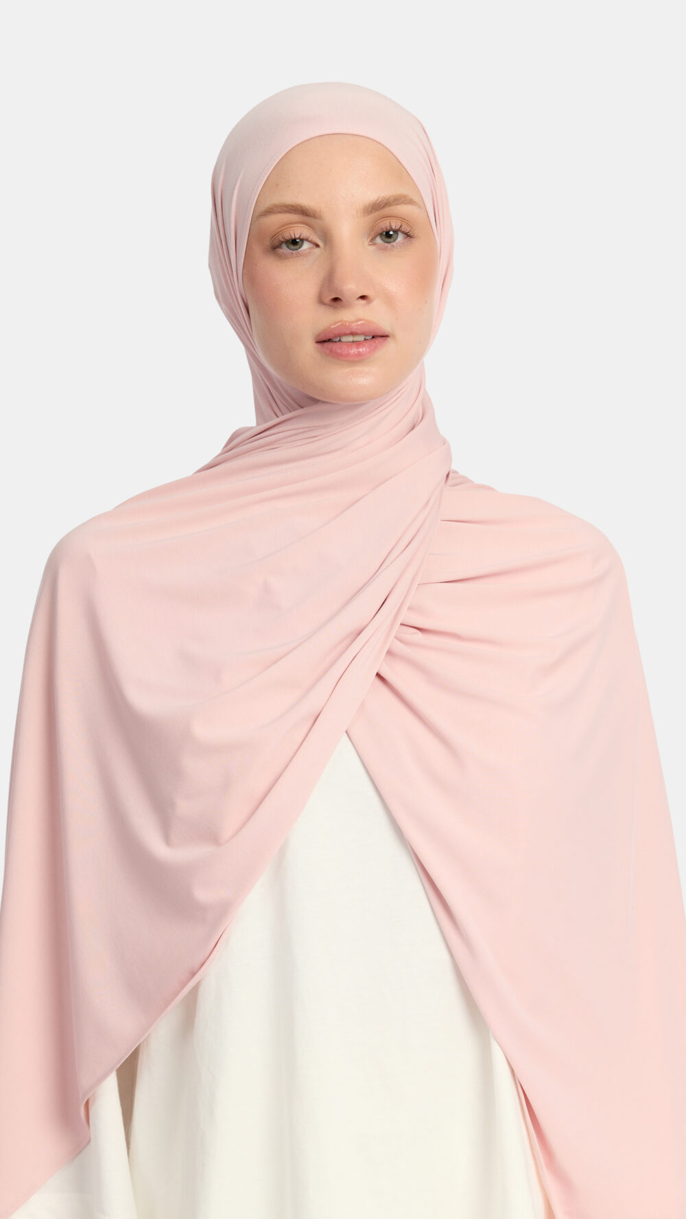Breathable jersey scarf Powder Rose - Afbeelding 2