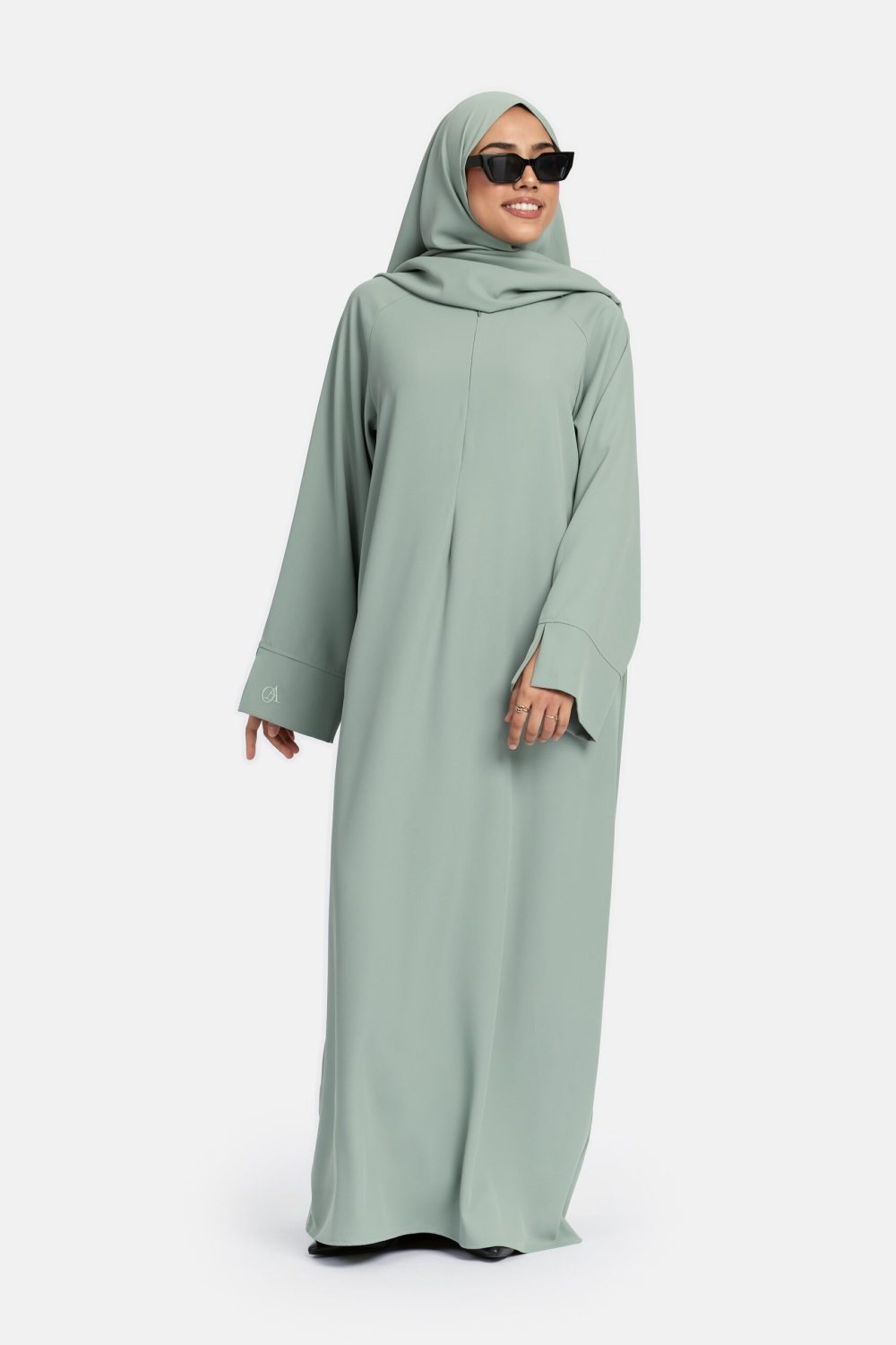 Oversized abaya Sea Green