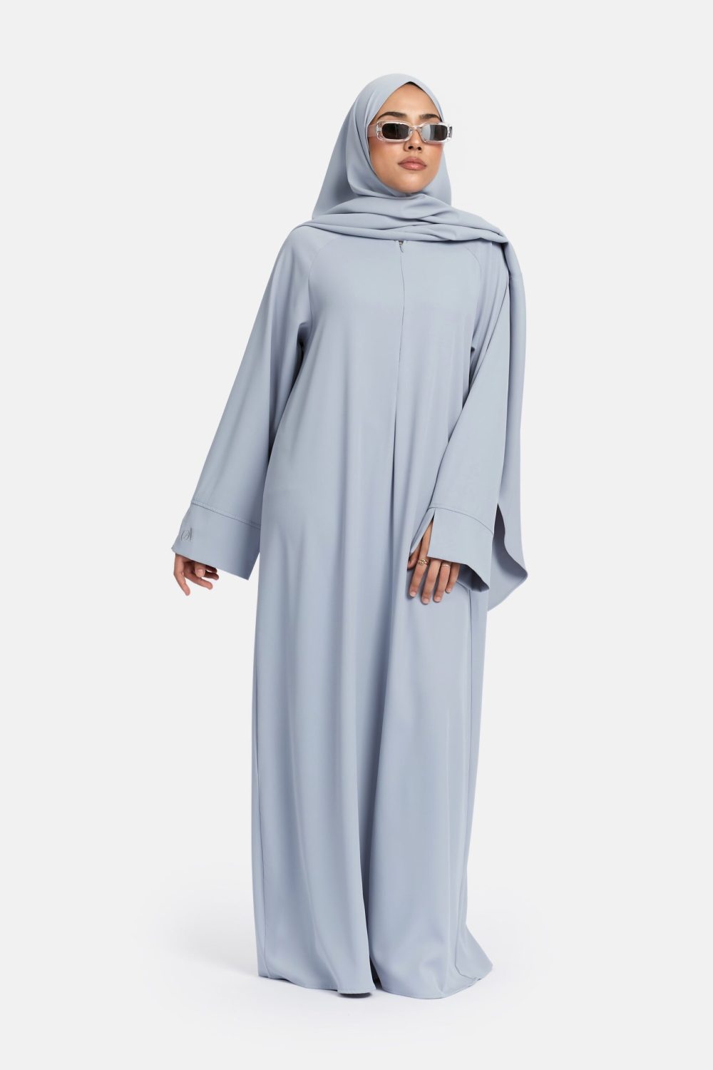 Oversized abaya Light Blue