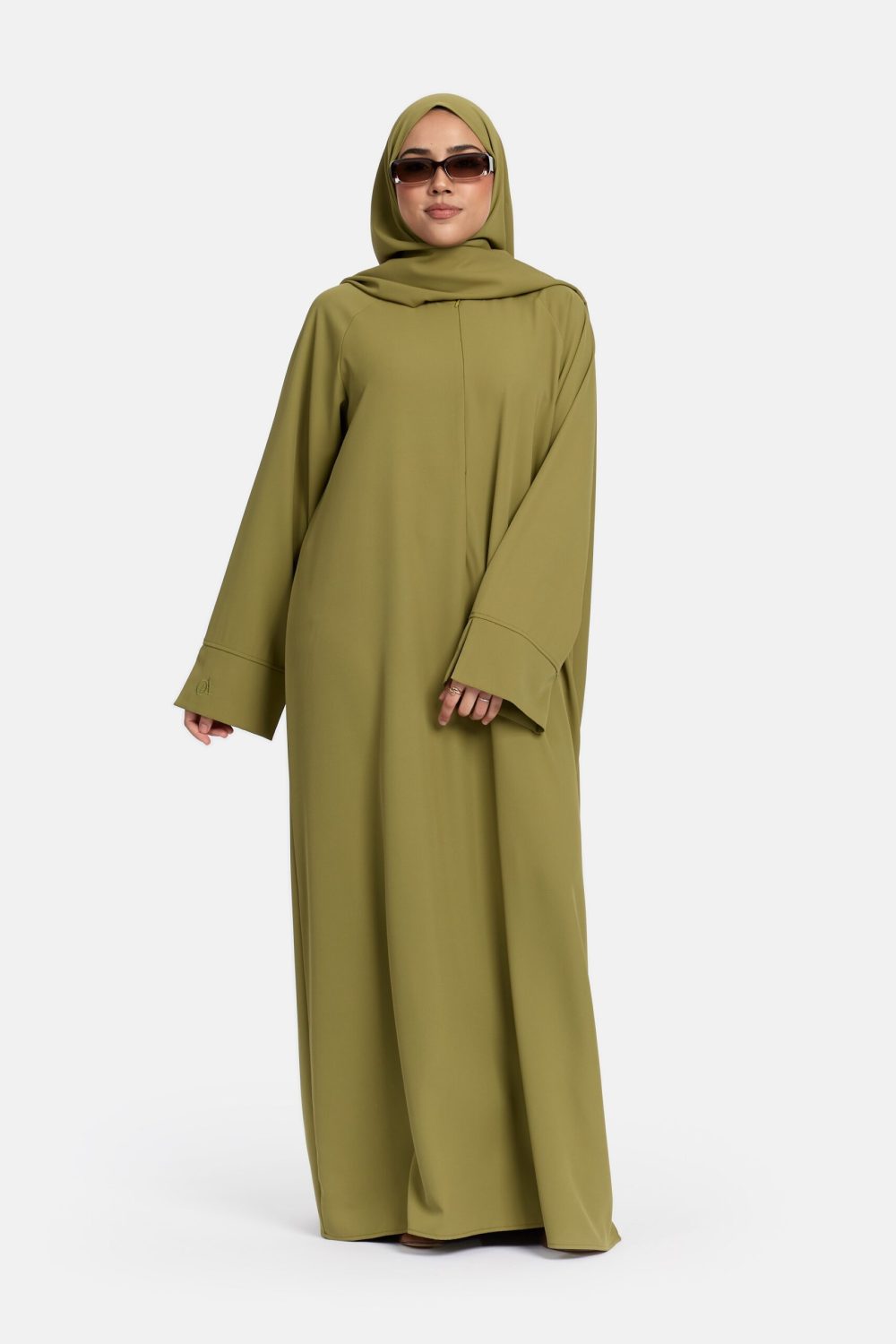 Oversized abaya Olive - Afbeelding 2