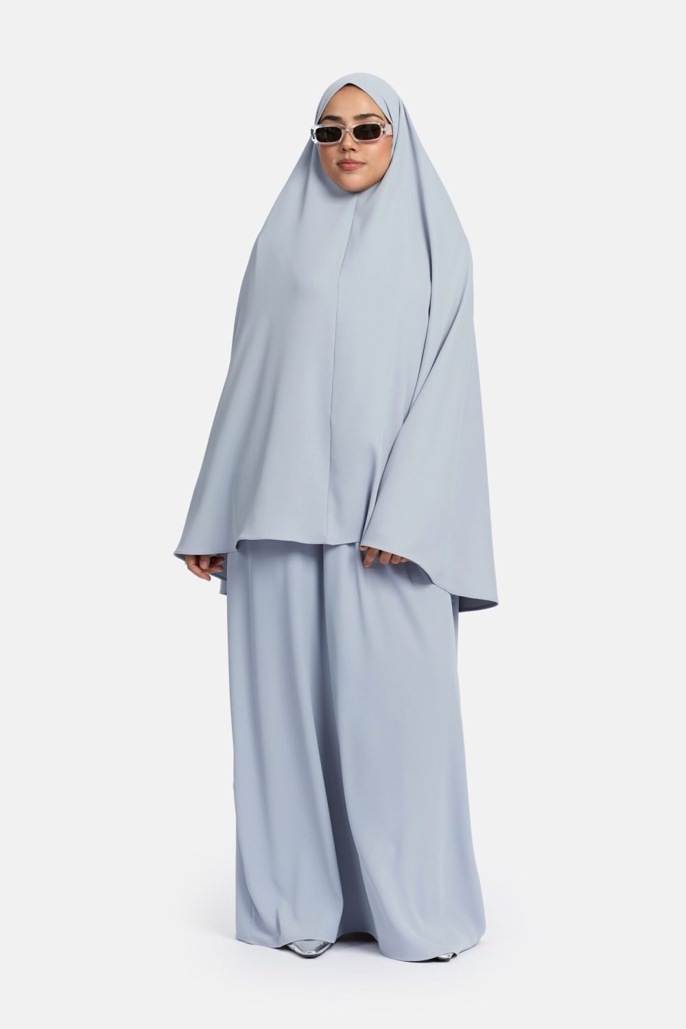 Heup khimar Light Blue (oversized collectie)